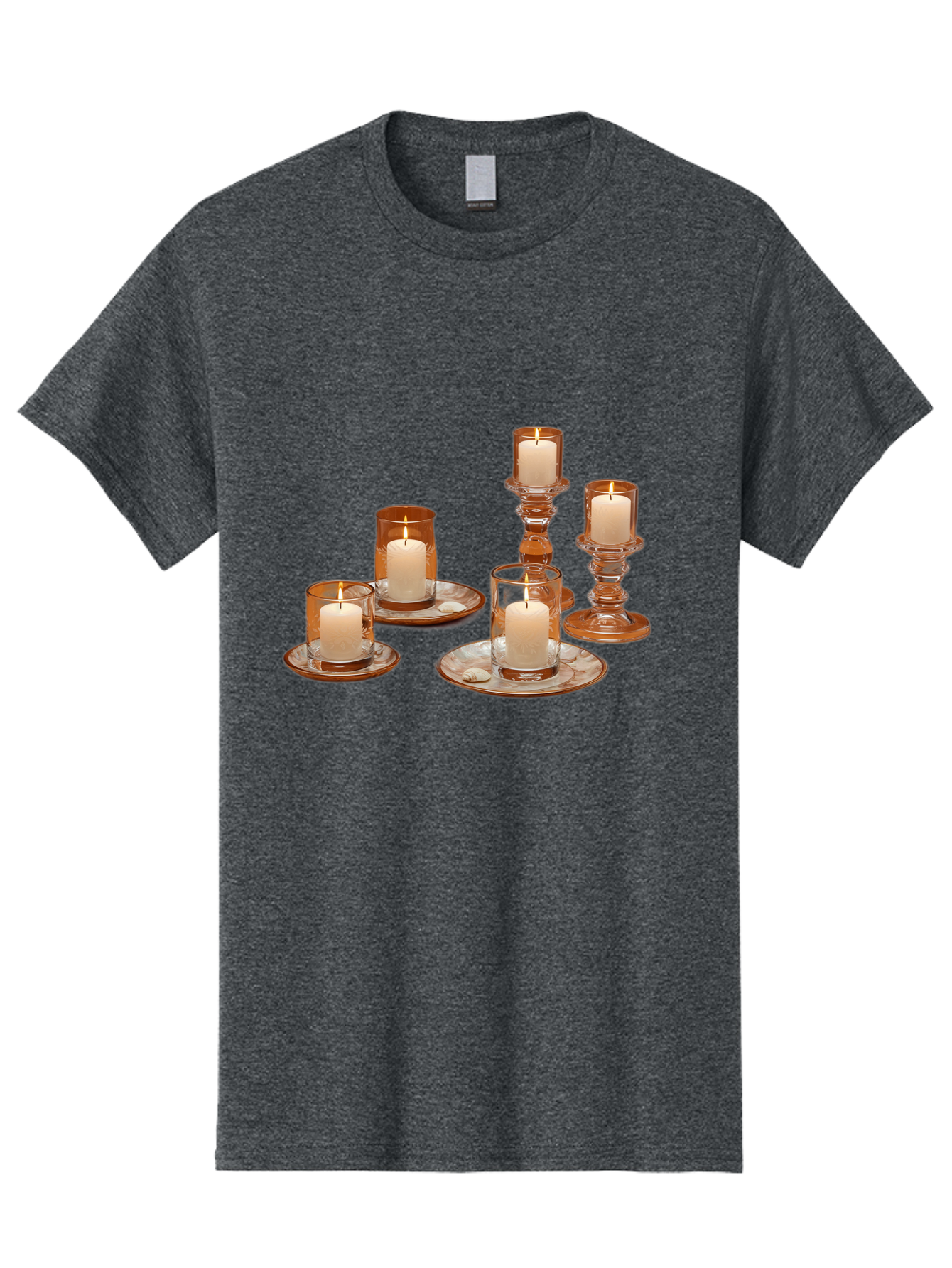 Candle-Holders-1 Men'S Graphic Tee, 100% Cotton, Comfortable Casual Summer Wear, Machine Washable, Vintage Camera, Old Camera, Antique Camera, Black Camera, Classic Photography, Photography Equipment, Nostalgic Device, Film Camera, Camera Art Bag251