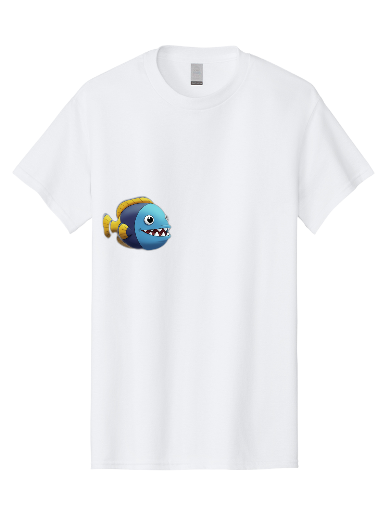 Cartoon-Fish-1 Men'S Graphic Tee, 100% Cotton, Comfortable Casual Summer Wear, Machine Washable, Vintage Camera, Old Camera, Antique Camera, Black Camera, Classic Photography, Photography Equipment, Nostalgic Device, Film Camera, Camera Art Bag261