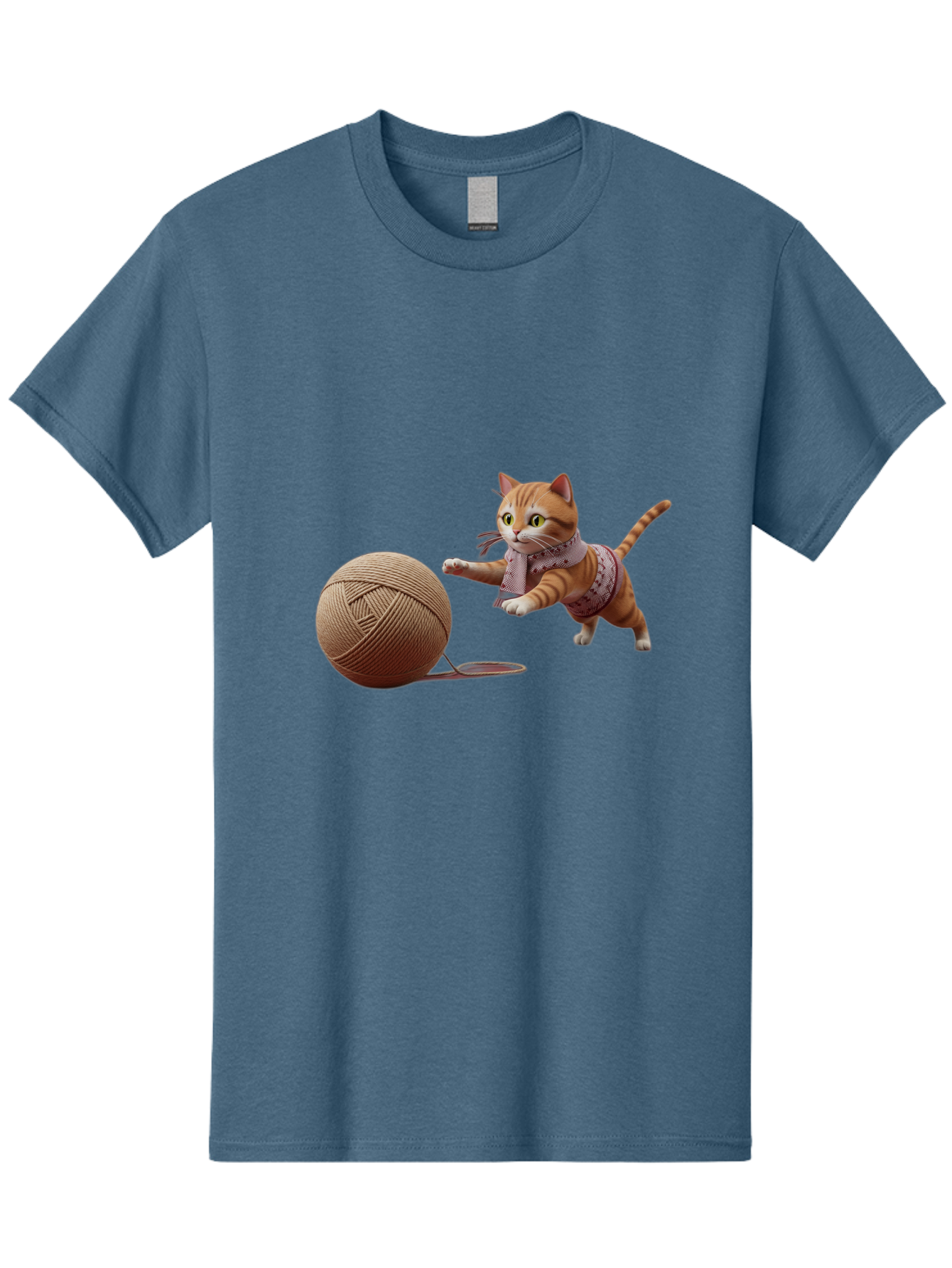 Cat-Playing-With-Yarn-Ball Men'S Graphic Tee, 100% Cotton, Comfortable Casual Summer Wear, Machine Washable, Vintage Camera, Old Camera, Antique Camera, Black Camera, Classic Photography, Photography Equipment, Nostalgic Device, Film Camera, Bag264