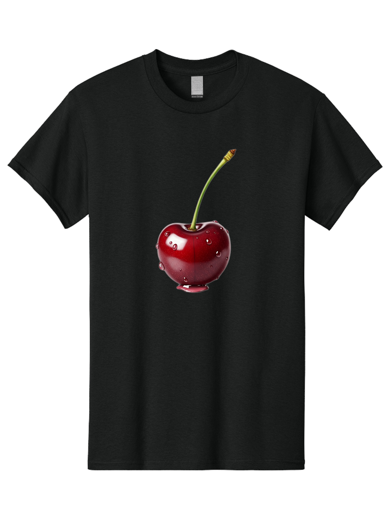 Cherry Men'S Graphic Tee, 100% Cotton, Comfortable Casual Summer Wear, Machine Washable, Vintage Camera, Old Camera, Antique Camera, Black Camera, Classic Photography, Photography Equipment, Nostalgic Device, Film Camera, Camera Art Bag279