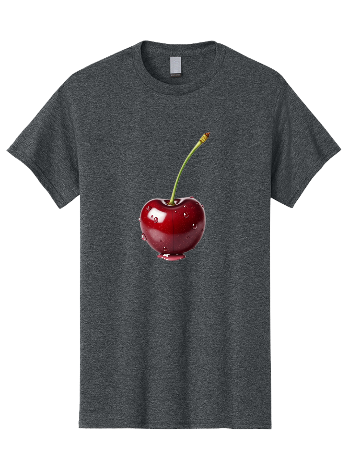 Cherry Men'S Graphic Tee, 100% Cotton, Comfortable Casual Summer Wear, Machine Washable, Vintage Camera, Old Camera, Antique Camera, Black Camera, Classic Photography, Photography Equipment, Nostalgic Device, Film Camera, Camera Art Bag279