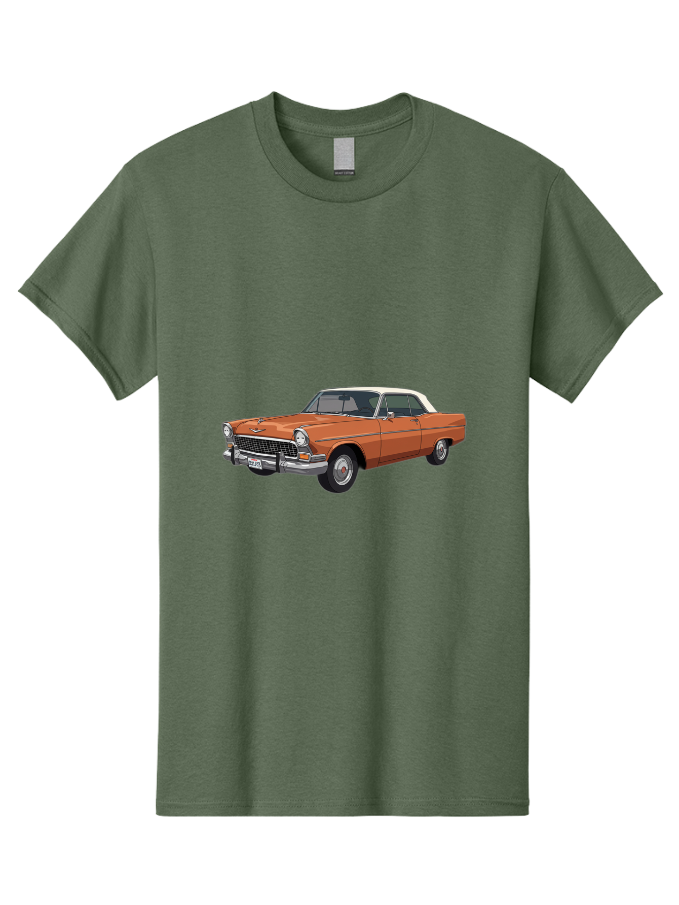 Chevrolet-Bel-Air Men'S Graphic Tee, 100% Cotton, Comfortable Casual Summer Wear, Machine Washable, Vintage Camera, Old Camera, Antique Camera, Black Camera, Classic Photography, Photography Equipment, Nostalgic Device, Film Camera, Camera Art Bag280