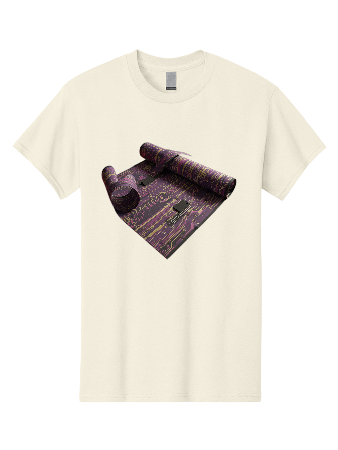 Circuit-Board-Rug Men'S Graphic Tee, 100% Cotton, Comfortable Casual Summer Wear, Machine Washable, Vintage Camera, Old Camera, Antique Camera, Black Camera, Classic Photography, Photography Equipment, Nostalgic Device, Film Camera, Camera Art Bag293