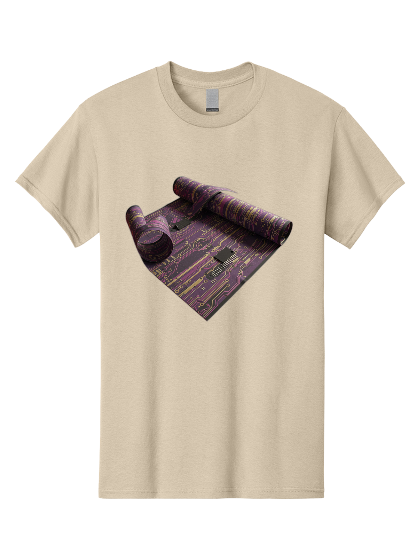 Circuit-Board-Rug Men'S Graphic Tee, 100% Cotton, Comfortable Casual Summer Wear, Machine Washable, Vintage Camera, Old Camera, Antique Camera, Black Camera, Classic Photography, Photography Equipment, Nostalgic Device, Film Camera, Camera Art Bag293