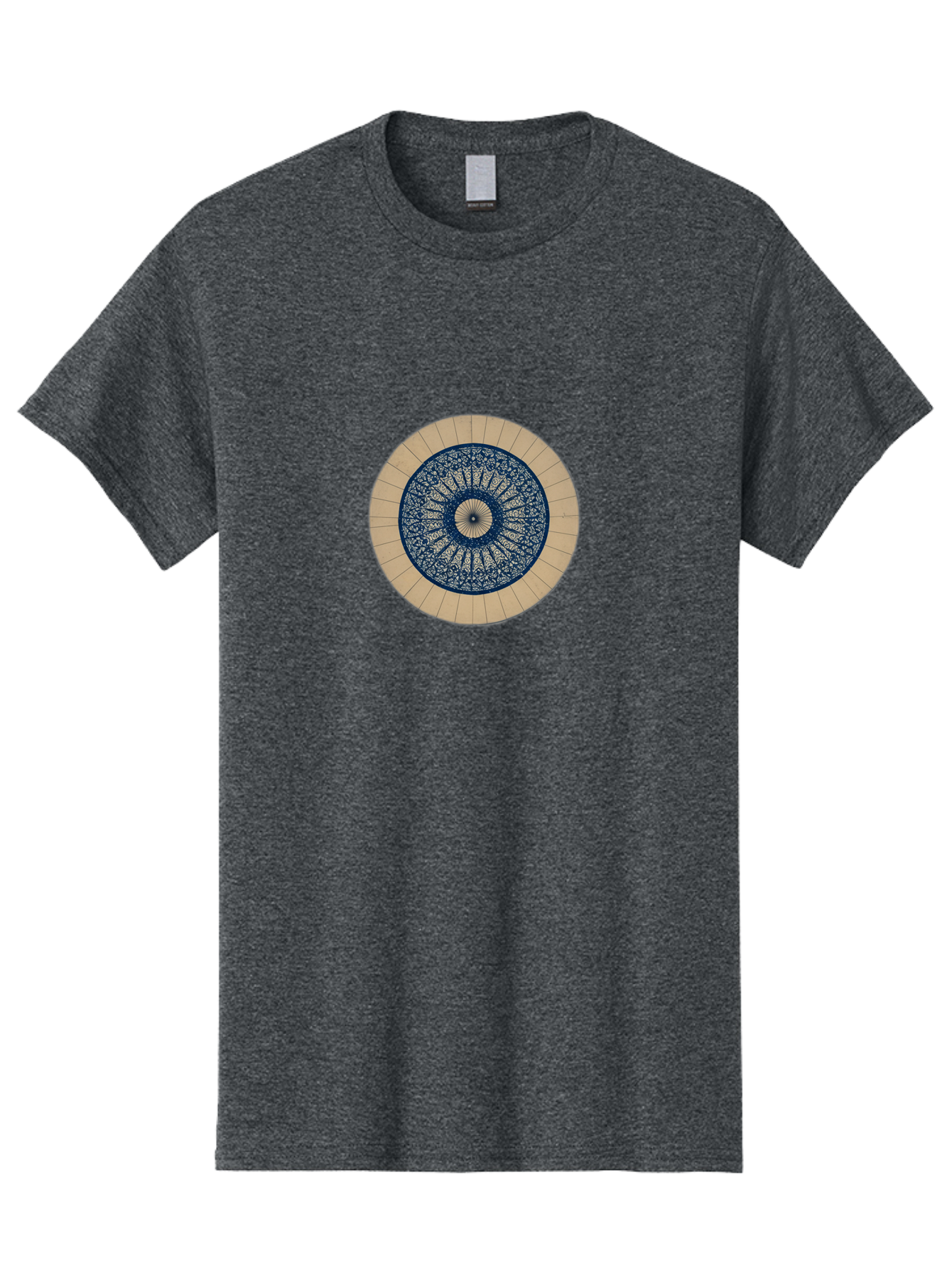 Circular-Pattern Men'S Graphic Tee, 100% Cotton, Comfortable Casual Summer Wear, Machine Washable, Vintage Camera, Old Camera, Antique Camera, Black Camera, Classic Photography, Photography Equipment, Nostalgic Device, Film Camera, Camera Art Bag295