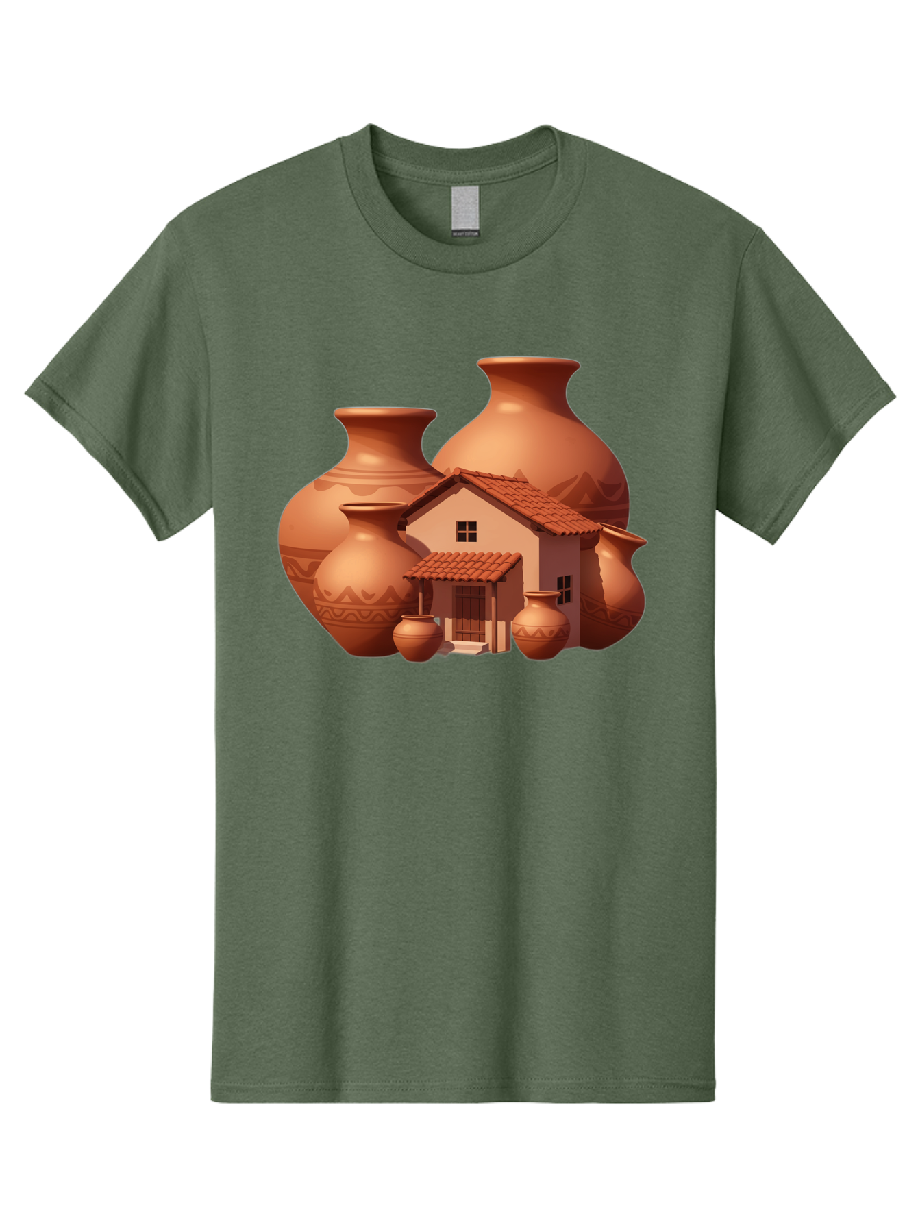 Clay-House-And-Pots Men'S Graphic Tee, 100% Cotton, Comfortable Casual Summer Wear, Machine Washable, Vintage Camera, Old Camera, Antique Camera, Black Camera, Classic Photography, Photography Equipment, Nostalgic Device, Film Camera, Bag300