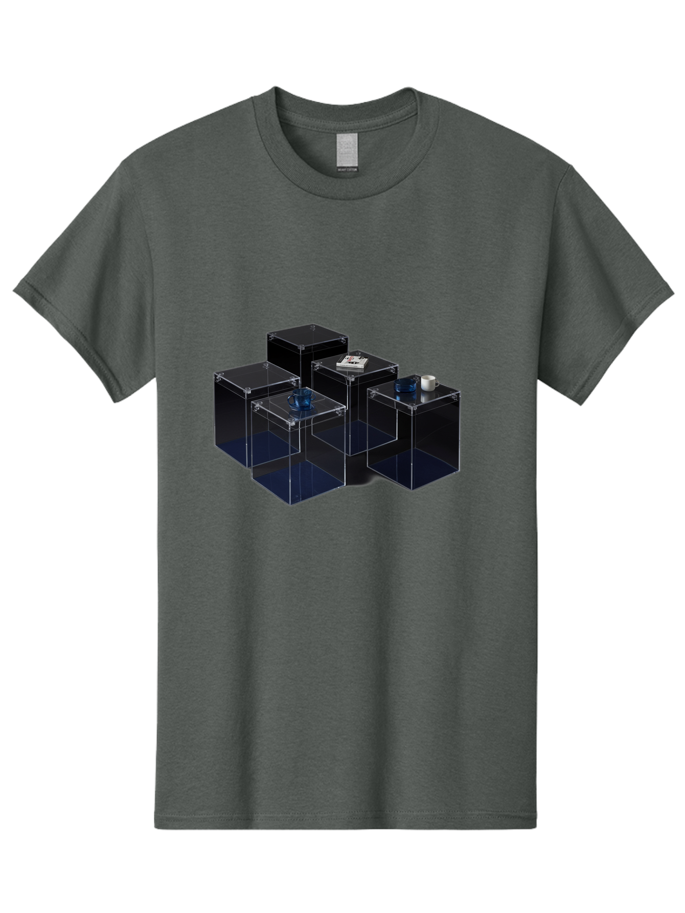 Clear-Plastic-Boxes Men'S Graphic Tee, 100% Cotton, Comfortable Casual Summer Wear, Machine Washable, Vintage Camera, Old Camera, Antique Camera, Black Camera, Classic Photography, Photography Equipment, Nostalgic Device, Film Camera, Bag304