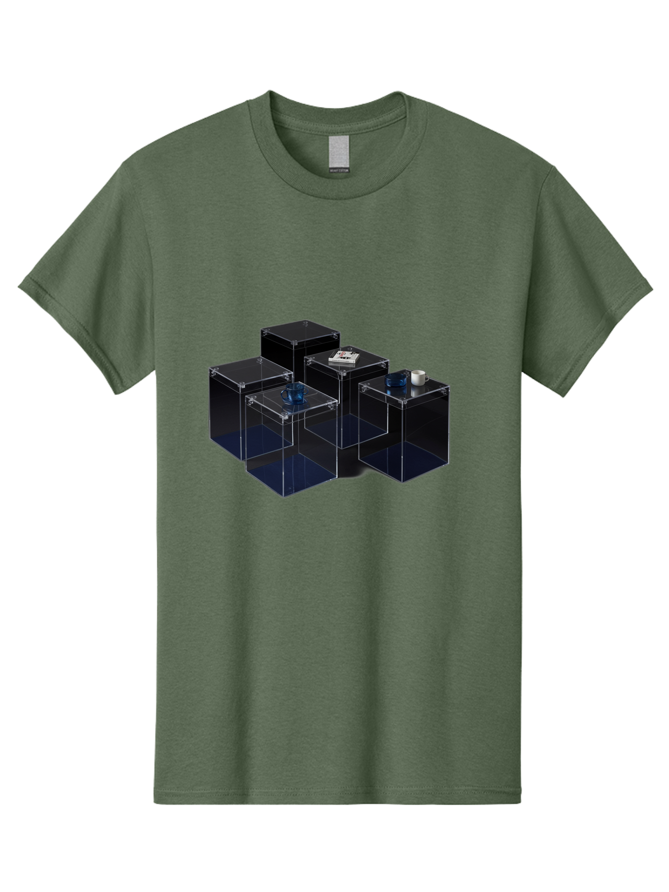 Clear-Plastic-Boxes Men'S Graphic Tee, 100% Cotton, Comfortable Casual Summer Wear, Machine Washable, Vintage Camera, Old Camera, Antique Camera, Black Camera, Classic Photography, Photography Equipment, Nostalgic Device, Film Camera, Bag304