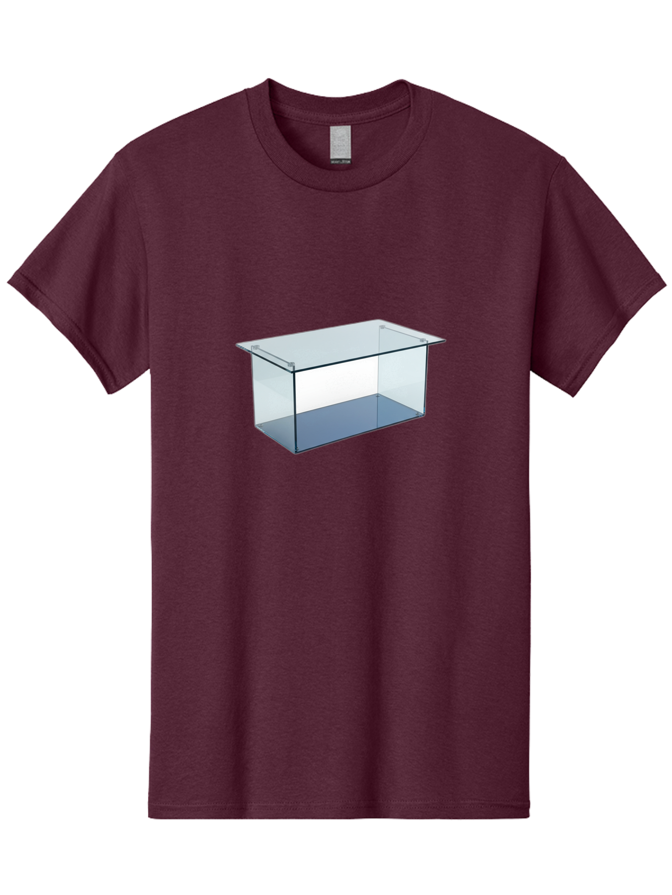 Clear-Rectangular-Aquarium Men'S Graphic Tee, 100% Cotton, Comfortable Casual Summer Wear, Machine Washable, Vintage Camera, Old Camera, Antique Camera, Black Camera, Classic Photography, Photography Equipment, Nostalgic Device, Film Camera, Bag305