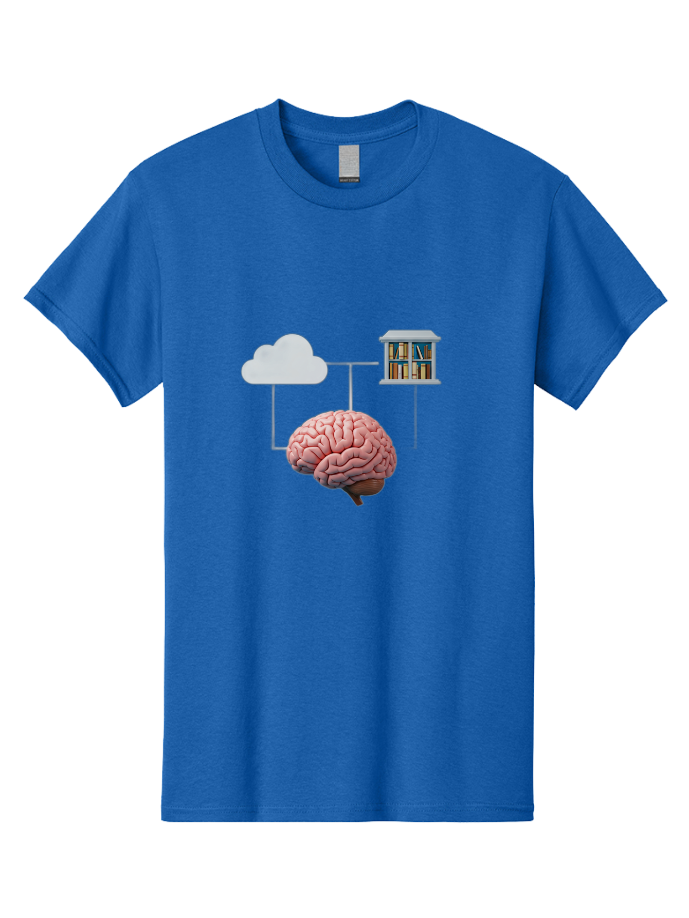 Cloud-Library-Brain Men'S Graphic Tee, 100% Cotton, Comfortable Casual Summer Wear, Machine Washable, Vintage Camera, Old Camera, Antique Camera, Black Camera, Classic Photography, Photography Equipment, Nostalgic Device, Film Camera, Bag308
