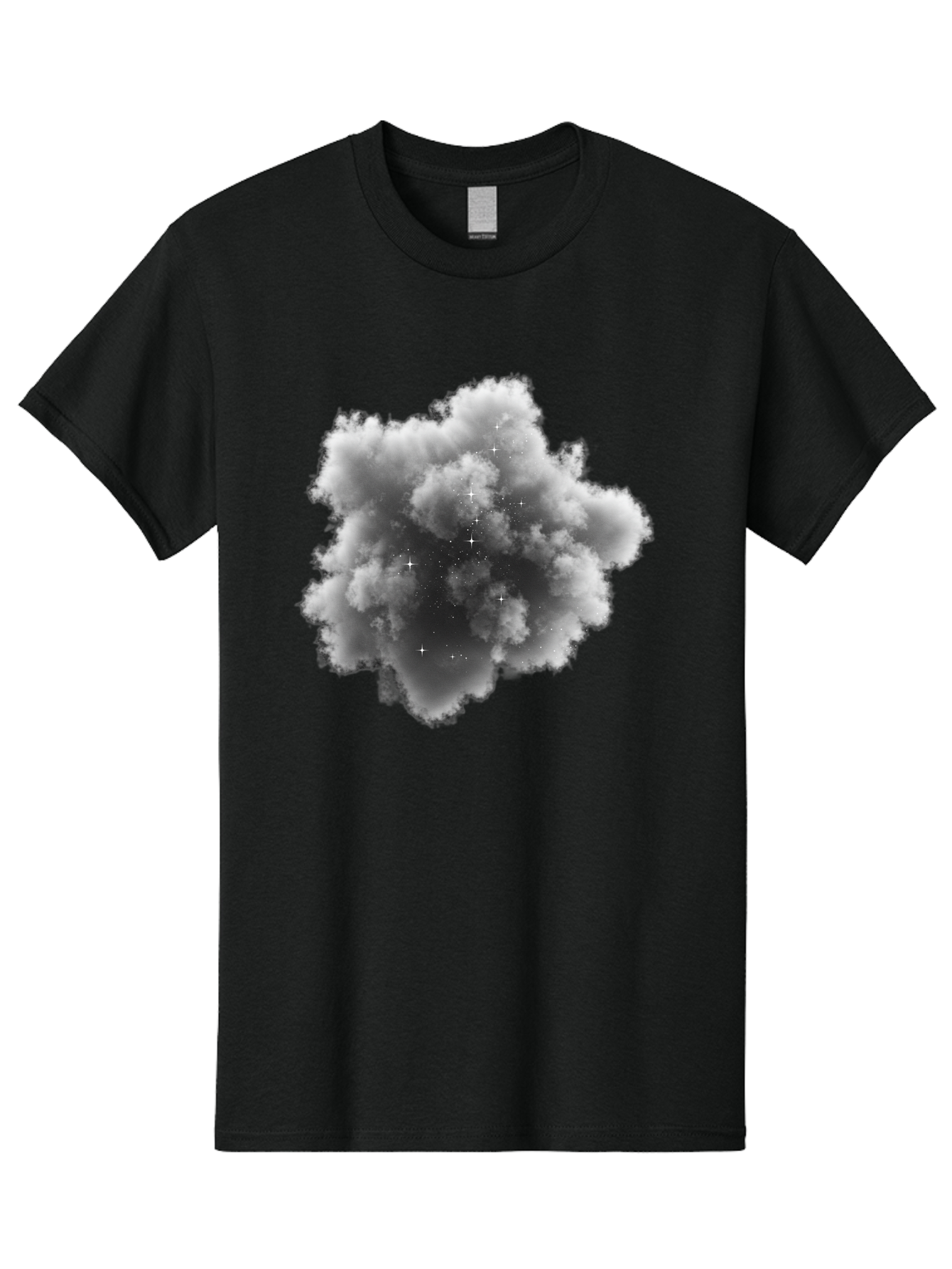 Cloud-With-Stars Men'S Graphic Tee, 100% Cotton, Comfortable Casual Summer Wear, Machine Washable, Vintage Camera, Old Camera, Antique Camera, Black Camera, Classic Photography, Photography Equipment, Nostalgic Device, Film Camera, Camera Art Bag309