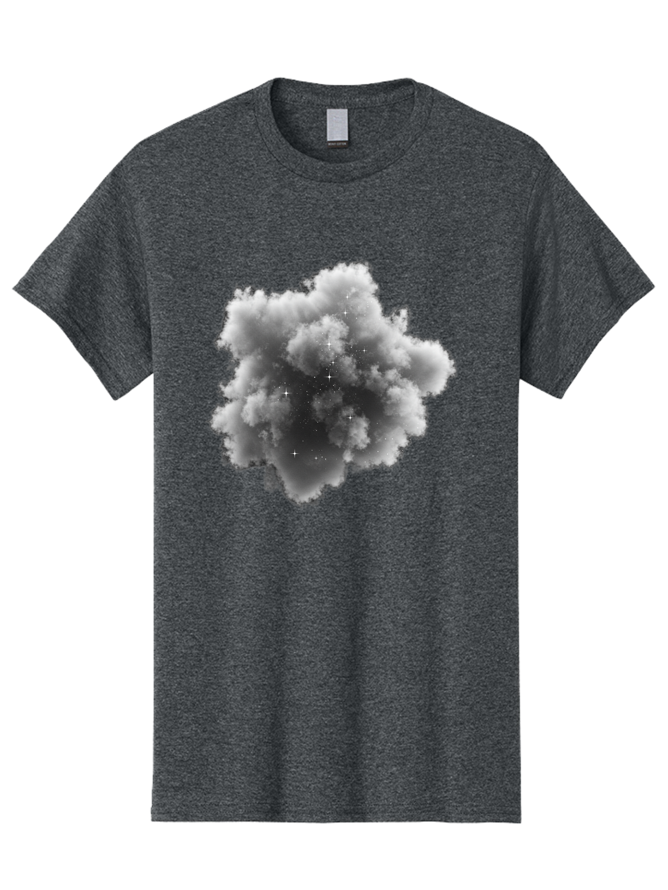 Cloud-With-Stars Men'S Graphic Tee, 100% Cotton, Comfortable Casual Summer Wear, Machine Washable, Vintage Camera, Old Camera, Antique Camera, Black Camera, Classic Photography, Photography Equipment, Nostalgic Device, Film Camera, Camera Art Bag309