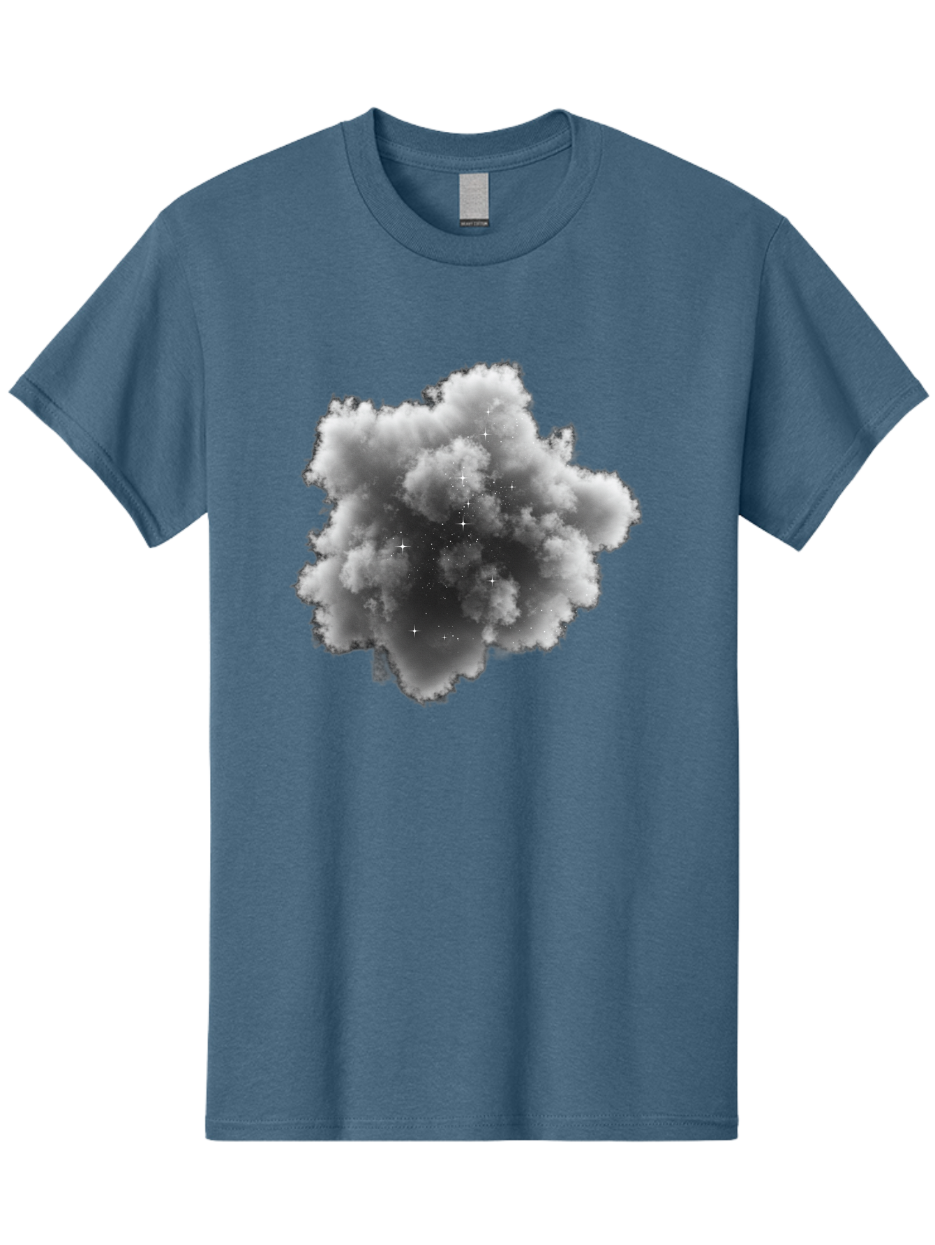 Cloud-With-Stars Men'S Graphic Tee, 100% Cotton, Comfortable Casual Summer Wear, Machine Washable, Vintage Camera, Old Camera, Antique Camera, Black Camera, Classic Photography, Photography Equipment, Nostalgic Device, Film Camera, Camera Art Bag309