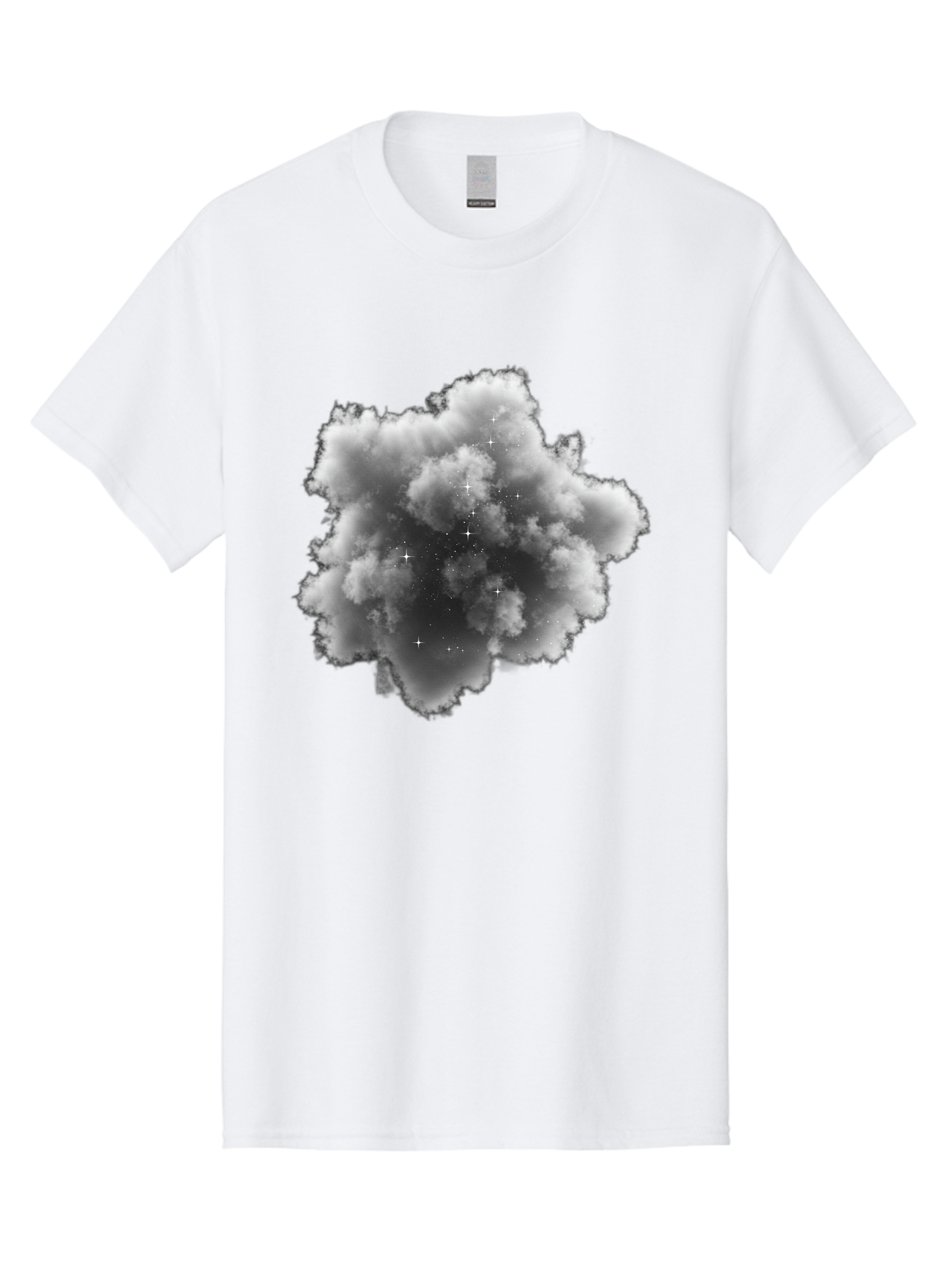 Cloud-With-Stars Men'S Graphic Tee, 100% Cotton, Comfortable Casual Summer Wear, Machine Washable, Vintage Camera, Old Camera, Antique Camera, Black Camera, Classic Photography, Photography Equipment, Nostalgic Device, Film Camera, Camera Art Bag309