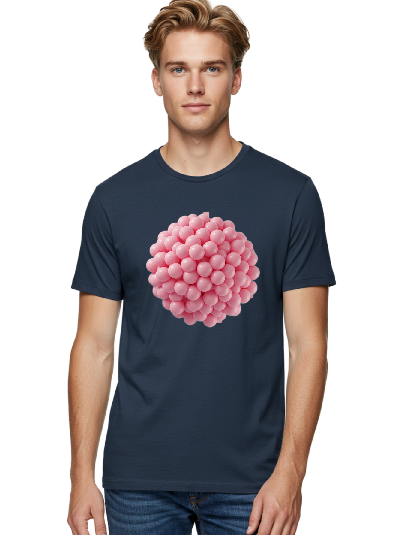 Cluster-Of-Pink-Spheres Men'S Graphic Tee, 100% Cotton, Comfortable Casual Summer Wear, Machine Washable, Vintage Camera, Old Camera, Antique Camera, Black Camera, Classic Photography, Photography Equipment, Nostalgic Device, Film Camera, Bag310