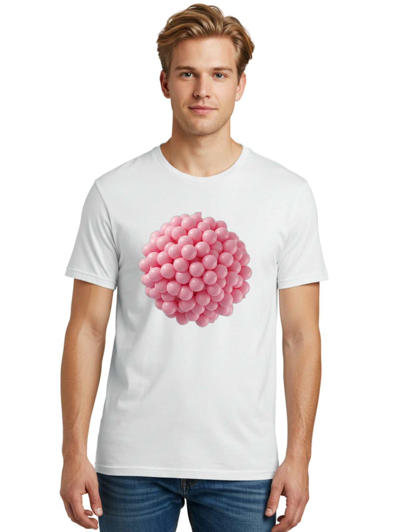 Cluster-Of-Pink-Spheres Men'S Graphic Tee, 100% Cotton, Comfortable Casual Summer Wear, Machine Washable, Vintage Camera, Old Camera, Antique Camera, Black Camera, Classic Photography, Photography Equipment, Nostalgic Device, Film Camera, Bag310