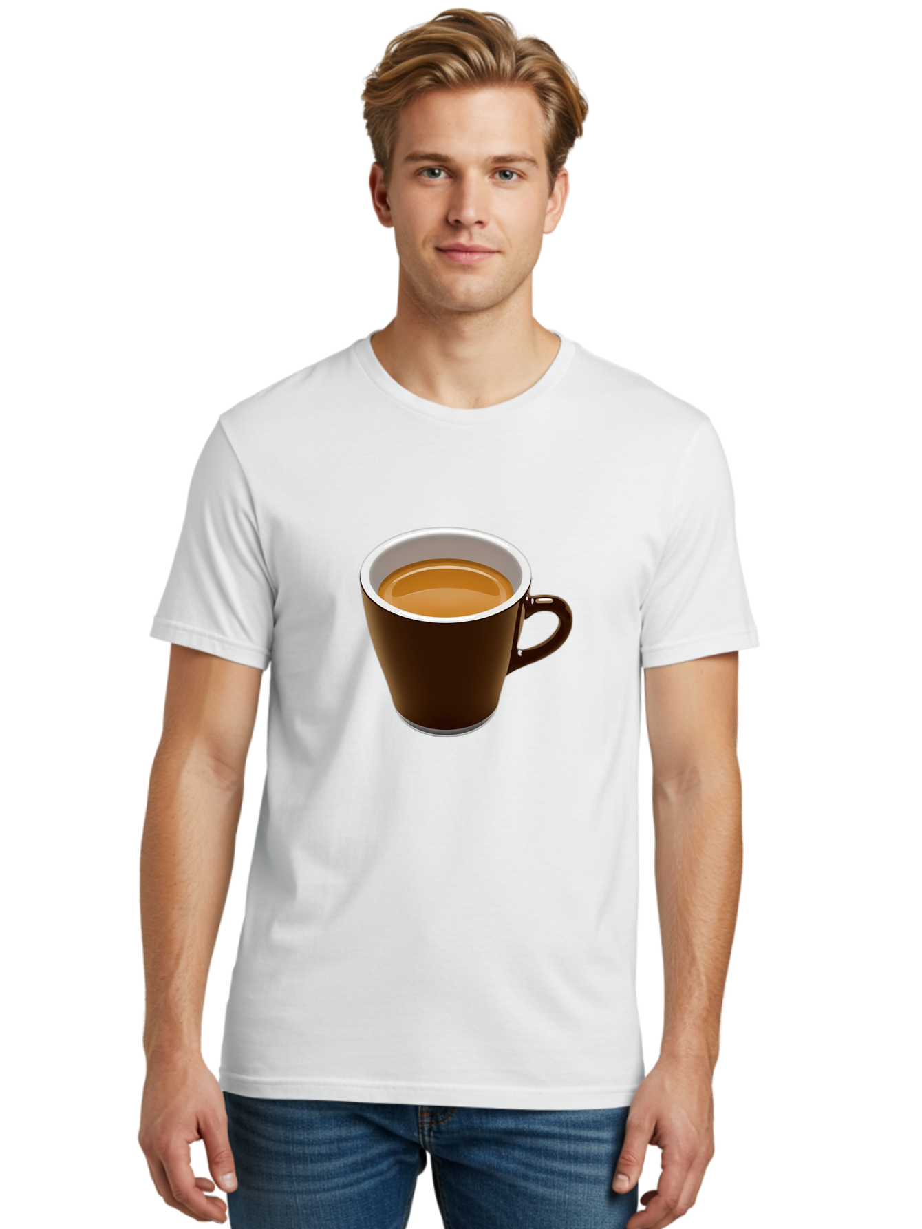 Coffee-Mug Men'S Graphic Tee, 100% Cotton, Comfortable Casual Summer Wear, Machine Washable, Vintage Camera, Old Camera, Antique Camera, Black Camera, Classic Photography, Photography Equipment, Nostalgic Device, Film Camera, Camera Art Bag320