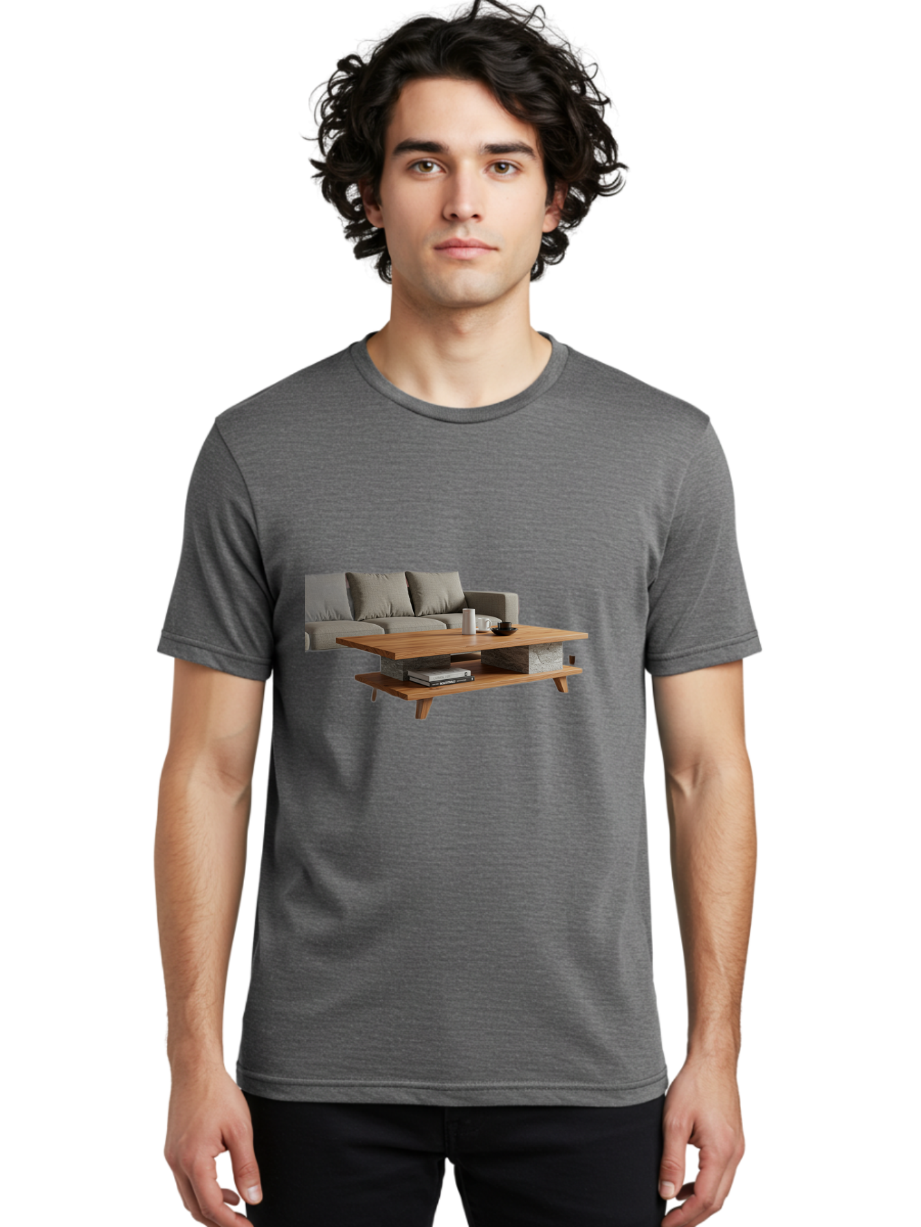 Coffee-Table-And-Couch Men'S Graphic Tee, 100% Cotton, Comfortable Casual Summer Wear, Machine Washable, Vintage Camera, Old Camera, Antique Camera, Black Camera, Classic Photography, Photography Equipment, Nostalgic Device, Film Camera, Bag321