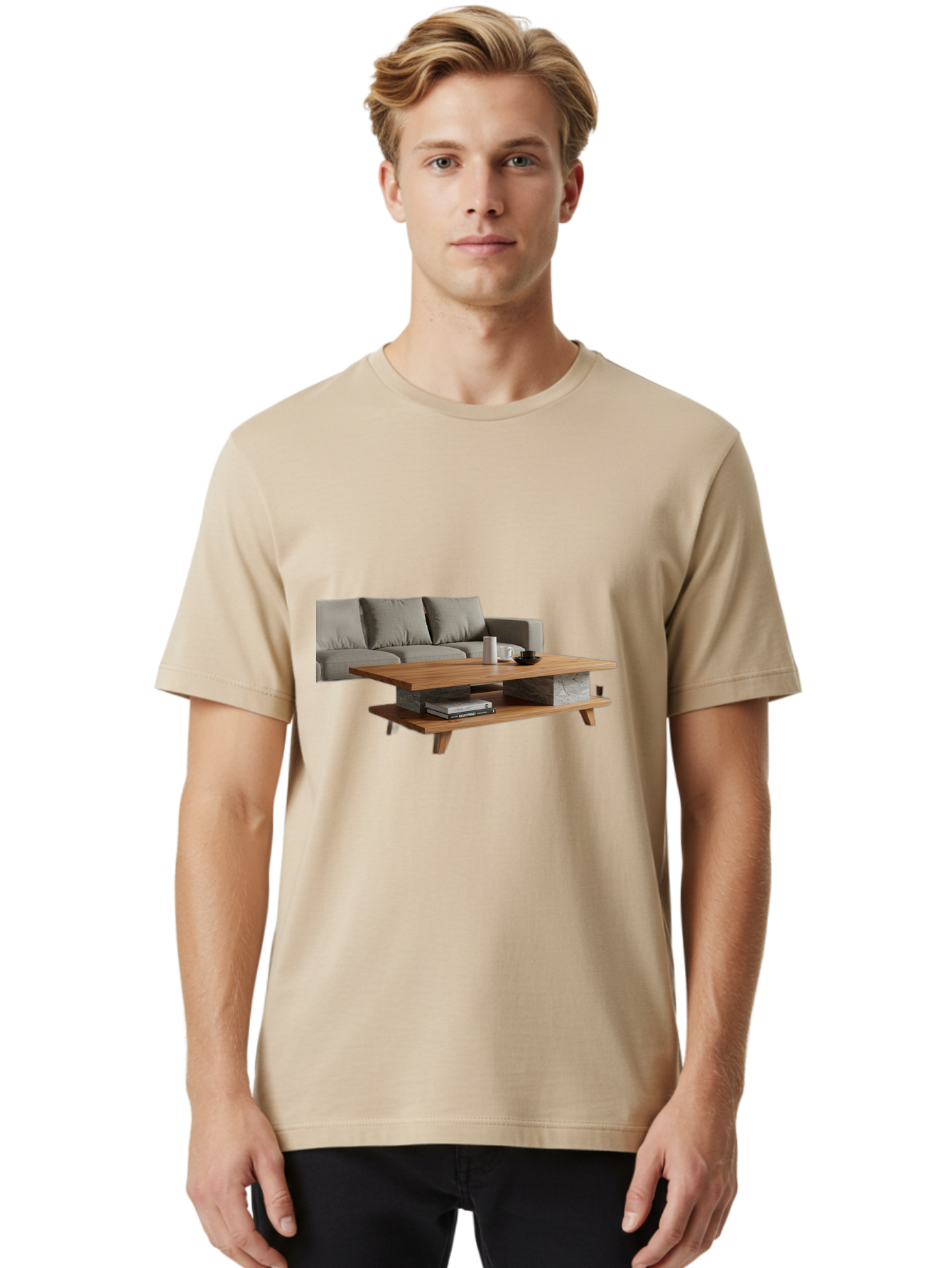 Coffee-Table-And-Couch Men'S Graphic Tee, 100% Cotton, Comfortable Casual Summer Wear, Machine Washable, Vintage Camera, Old Camera, Antique Camera, Black Camera, Classic Photography, Photography Equipment, Nostalgic Device, Film Camera, Bag321