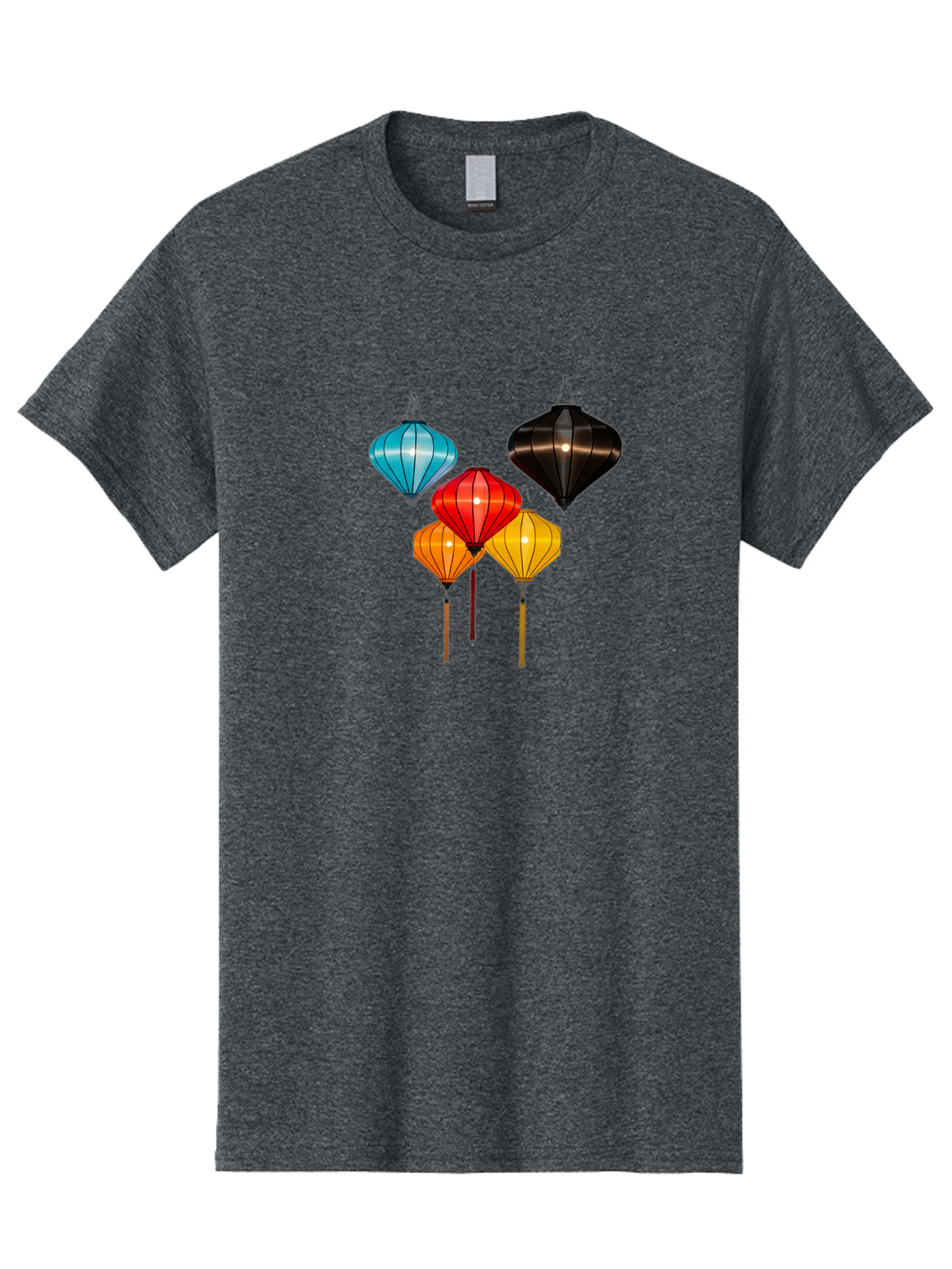 Colorful-Lanterns Men'S Graphic Tee, 100% Cotton, Comfortable Casual Summer Wear, Machine Washable, Vintage Camera, Old Camera, Antique Camera, Black Camera, Classic Photography, Photography Equipment, Nostalgic Device, Film Camera, Camera Art Bag324