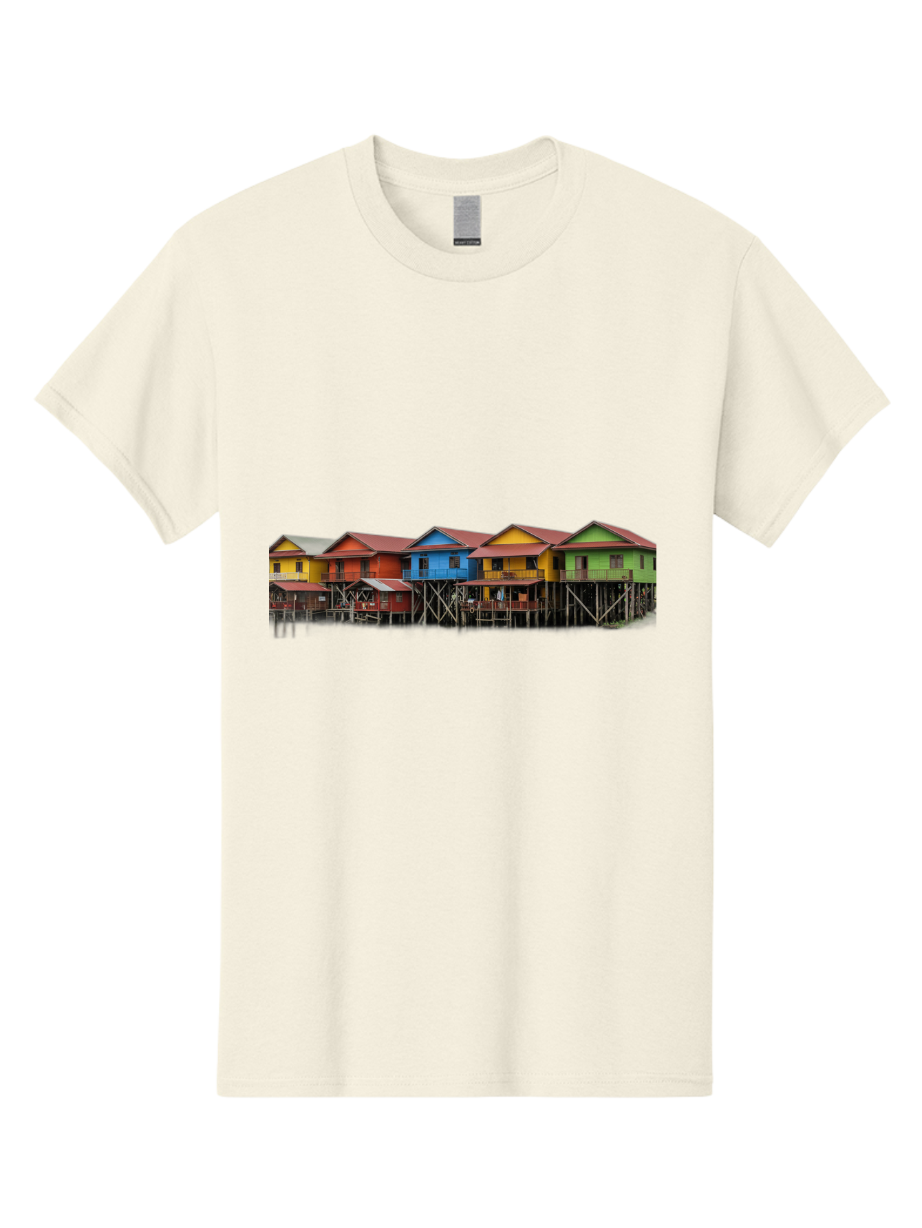 Colorful-Stilt-Houses Men'S Graphic Tee, 100% Cotton, Comfortable Casual Summer Wear, Machine Washable, Vintage Camera, Old Camera, Antique Camera, Black Camera, Classic Photography, Photography Equipment, Nostalgic Device, Film Camera, Bag325