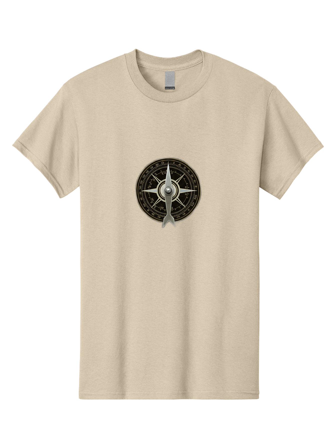 Compass-Rose Men'S Graphic Tee, 100% Cotton, Comfortable Casual Summer Wear, Machine Washable, Vintage Camera, Old Camera, Antique Camera, Black Camera, Classic Photography, Photography Equipment, Nostalgic Device, Film Camera, Camera Art Bag328