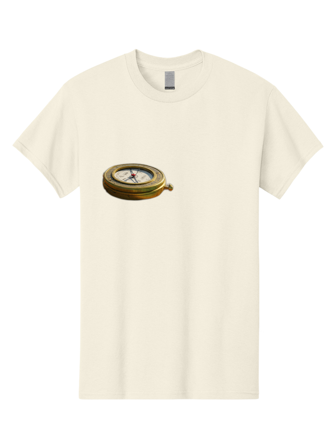 Compass Men'S Graphic Tee, 100% Cotton, Comfortable Casual Summer Wear, Machine Washable, Vintage Camera, Old Camera, Antique Camera, Black Camera, Classic Photography, Photography Equipment, Nostalgic Device, Film Camera, Camera Art Bag329