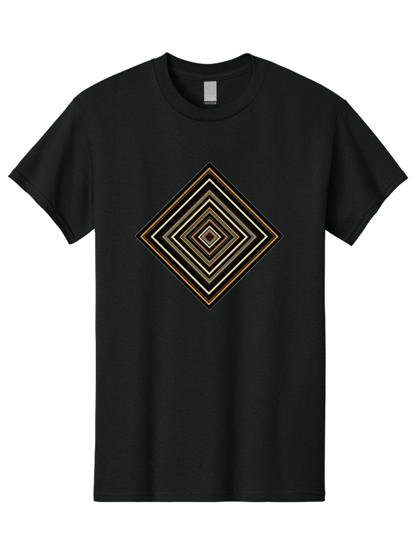 Concentric-Diamonds Men'S Graphic Tee, 100% Cotton, Comfortable Casual Summer Wear, Machine Washable, Vintage Camera, Old Camera, Antique Camera, Black Camera, Classic Photography, Photography Equipment, Nostalgic Device, Film Camera, Bag330