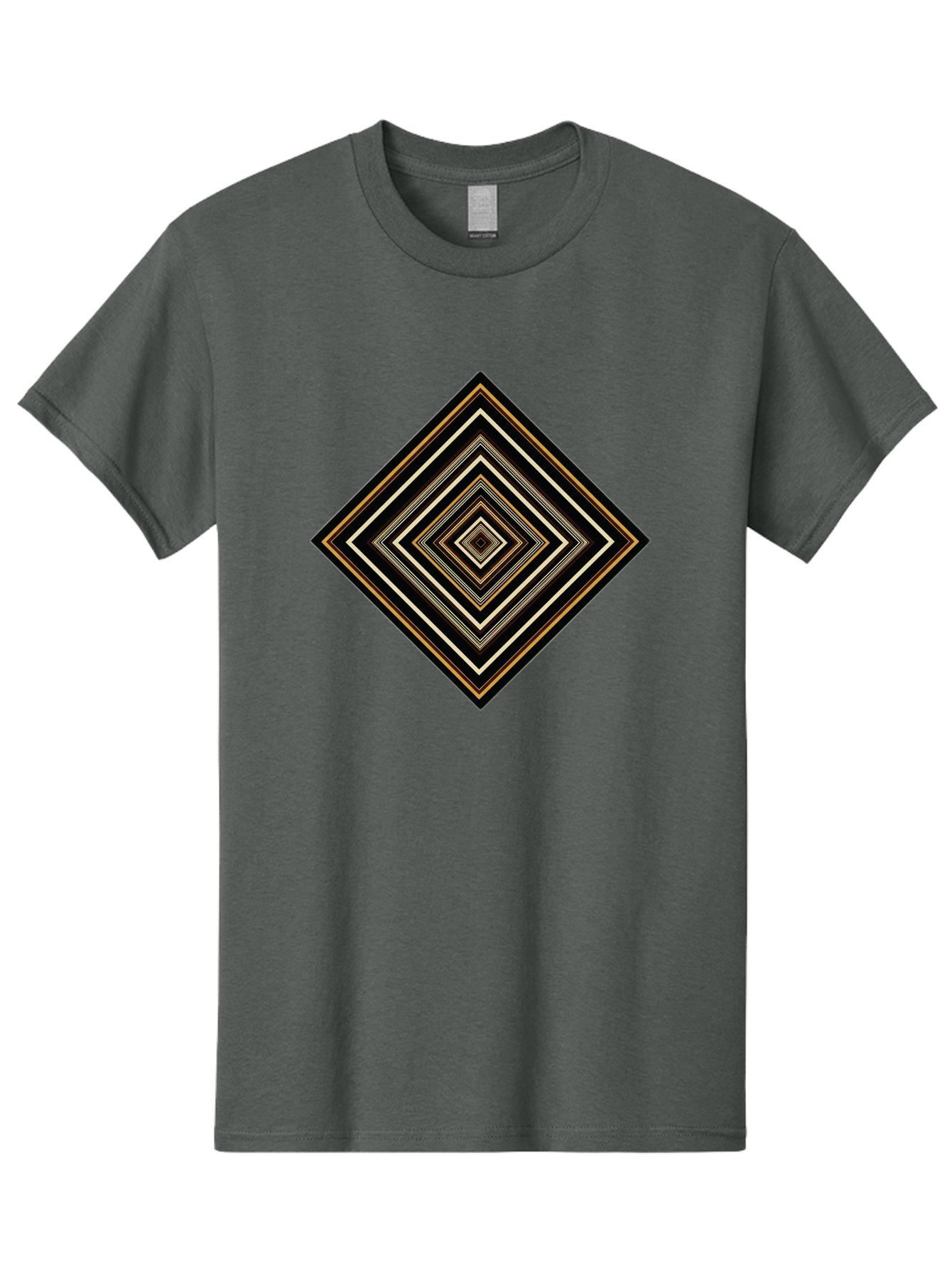 Concentric-Diamonds Men'S Graphic Tee, 100% Cotton, Comfortable Casual Summer Wear, Machine Washable, Vintage Camera, Old Camera, Antique Camera, Black Camera, Classic Photography, Photography Equipment, Nostalgic Device, Film Camera, Bag330