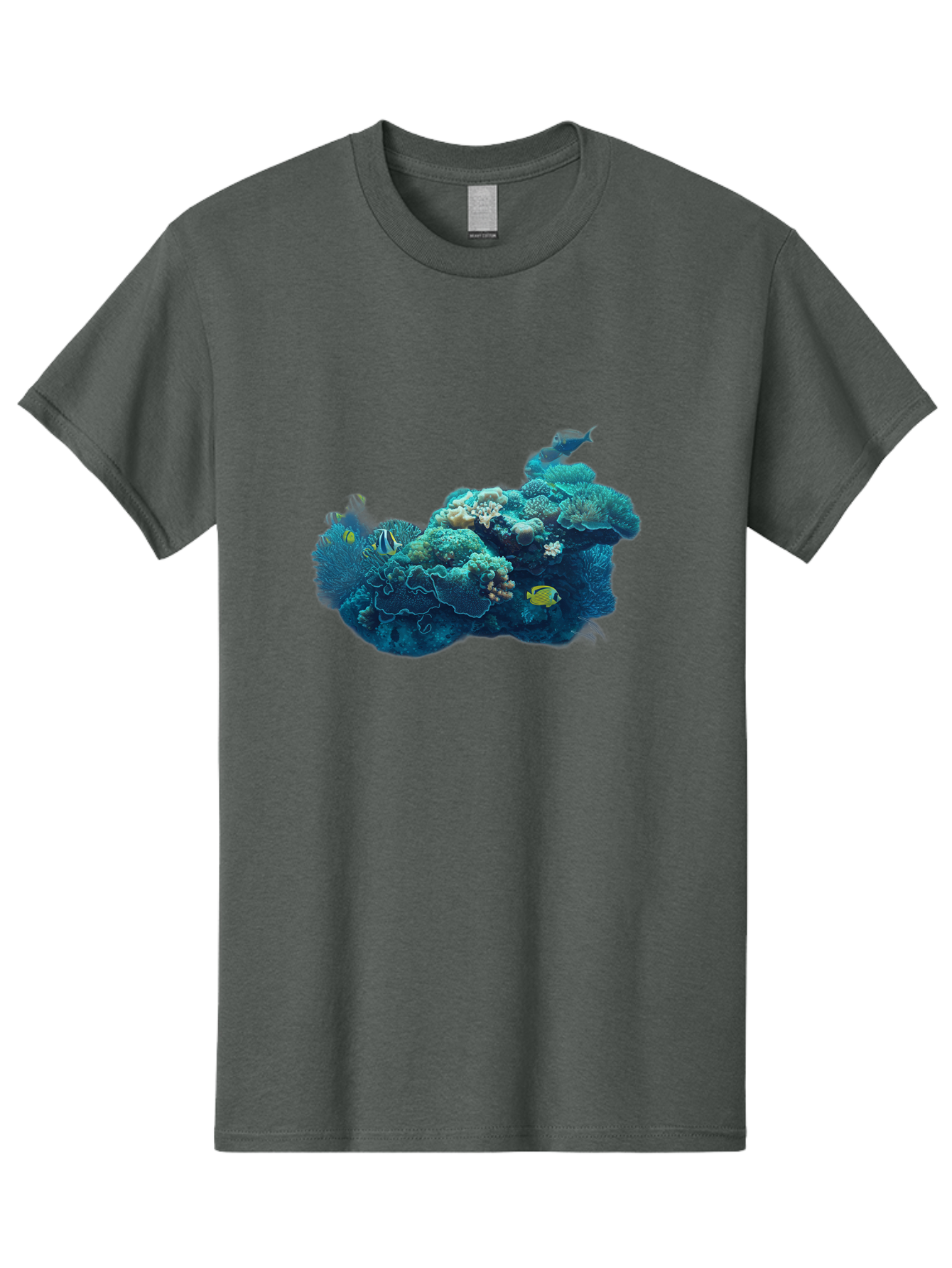 Coral-Reef-1 Men'S Graphic Tee, 100% Cotton, Comfortable Casual Summer Wear, Machine Washable, Vintage Camera, Old Camera, Antique Camera, Black Camera, Classic Photography, Photography Equipment, Nostalgic Device, Film Camera, Camera Art Bag334