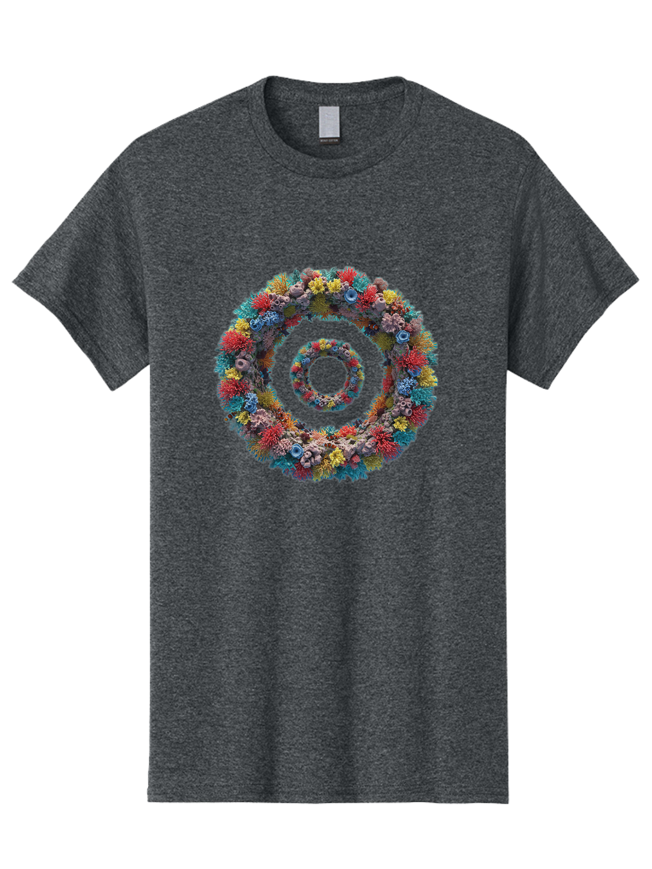 Coral-Spiral Men'S Graphic Tee, 100% Cotton, Comfortable Casual Summer Wear, Machine Washable, Vintage Camera, Old Camera, Antique Camera, Black Camera, Classic Photography, Photography Equipment, Nostalgic Device, Film Camera, Camera Art Bag336