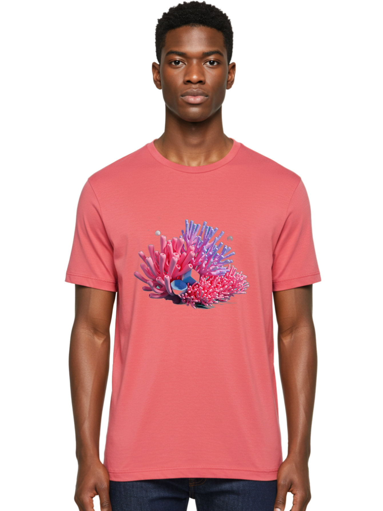 Corals-And-Clownfish Men'S Graphic Tee, 100% Cotton, Comfortable Casual Summer Wear, Machine Washable, Vintage Camera, Old Camera, Antique Camera, Black Camera, Classic Photography, Photography Equipment, Nostalgic Device, Film Camera, Bag338