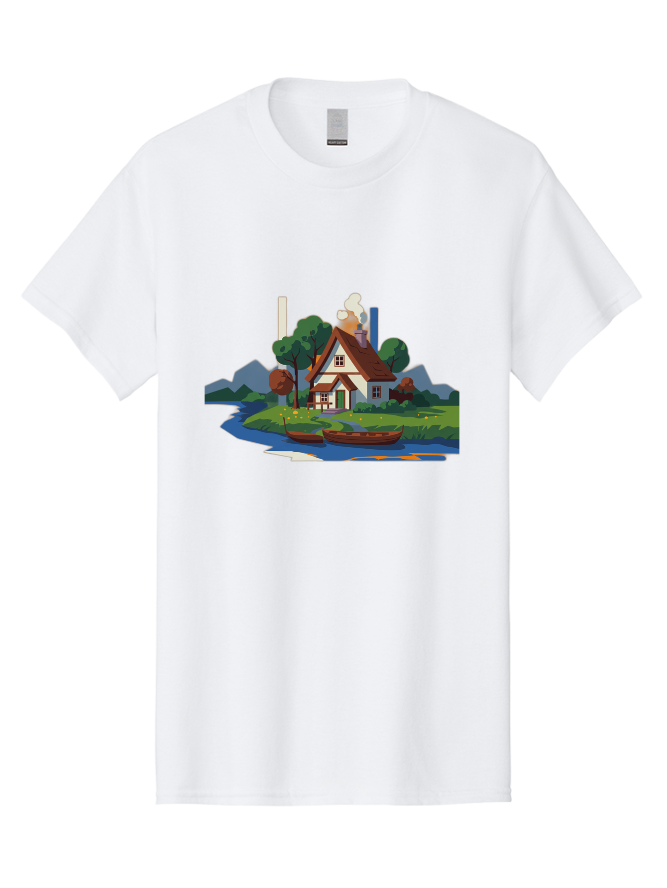 Cottage-By-Water Men'S Graphic Tee, 100% Cotton, Comfortable Casual Summer Wear, Machine Washable, Vintage Camera, Old Camera, Antique Camera, Black Camera, Classic Photography, Photography Equipment, Nostalgic Device, Film Camera, Camera Art Bag343