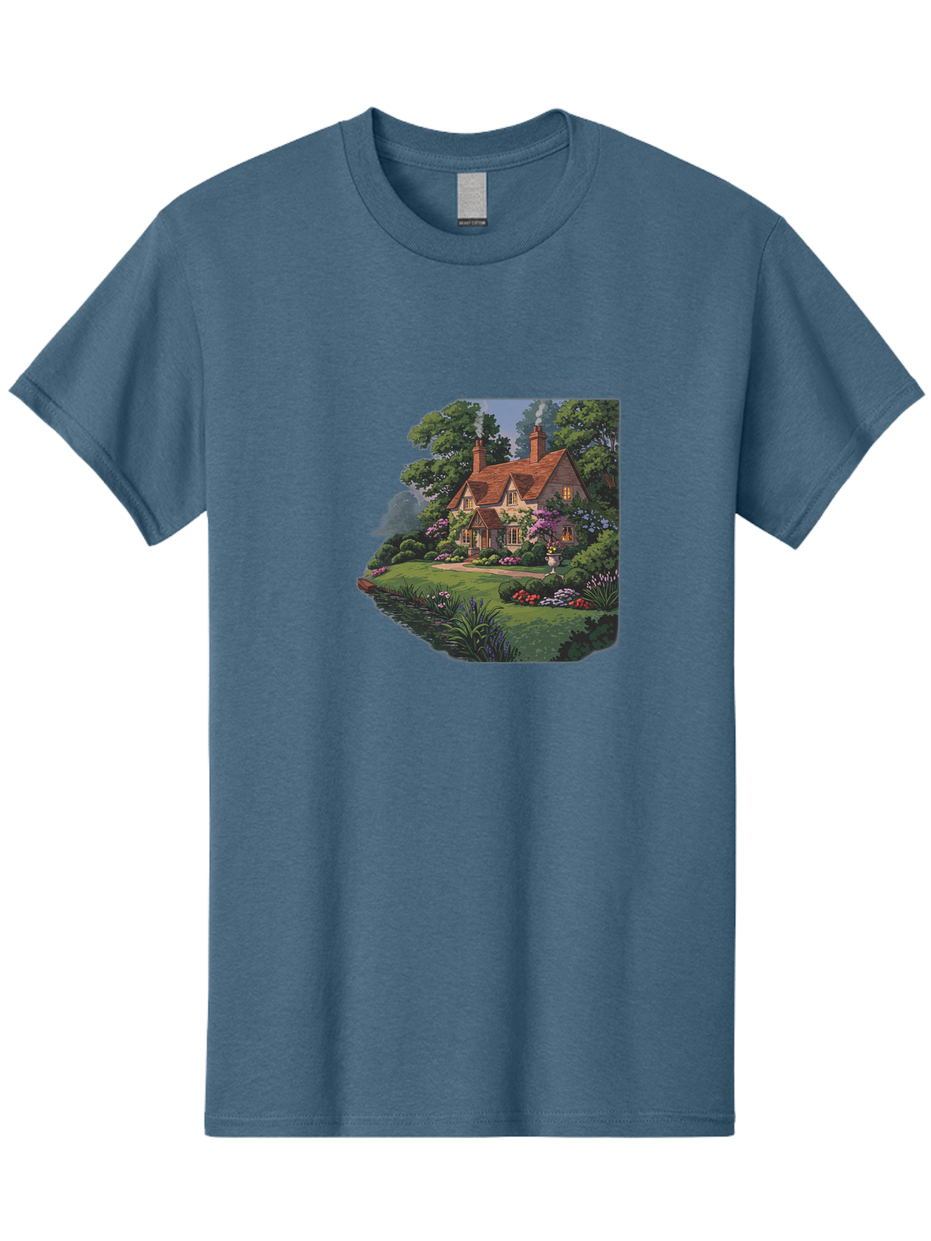 Cottage-Garden-Paradise Men'S Graphic Tee, 100% Cotton, Comfortable Casual Summer Wear, Machine Washable, Vintage Camera, Old Camera, Antique Camera, Black Camera, Classic Photography, Photography Equipment, Nostalgic Device, Film Camera, Bag344