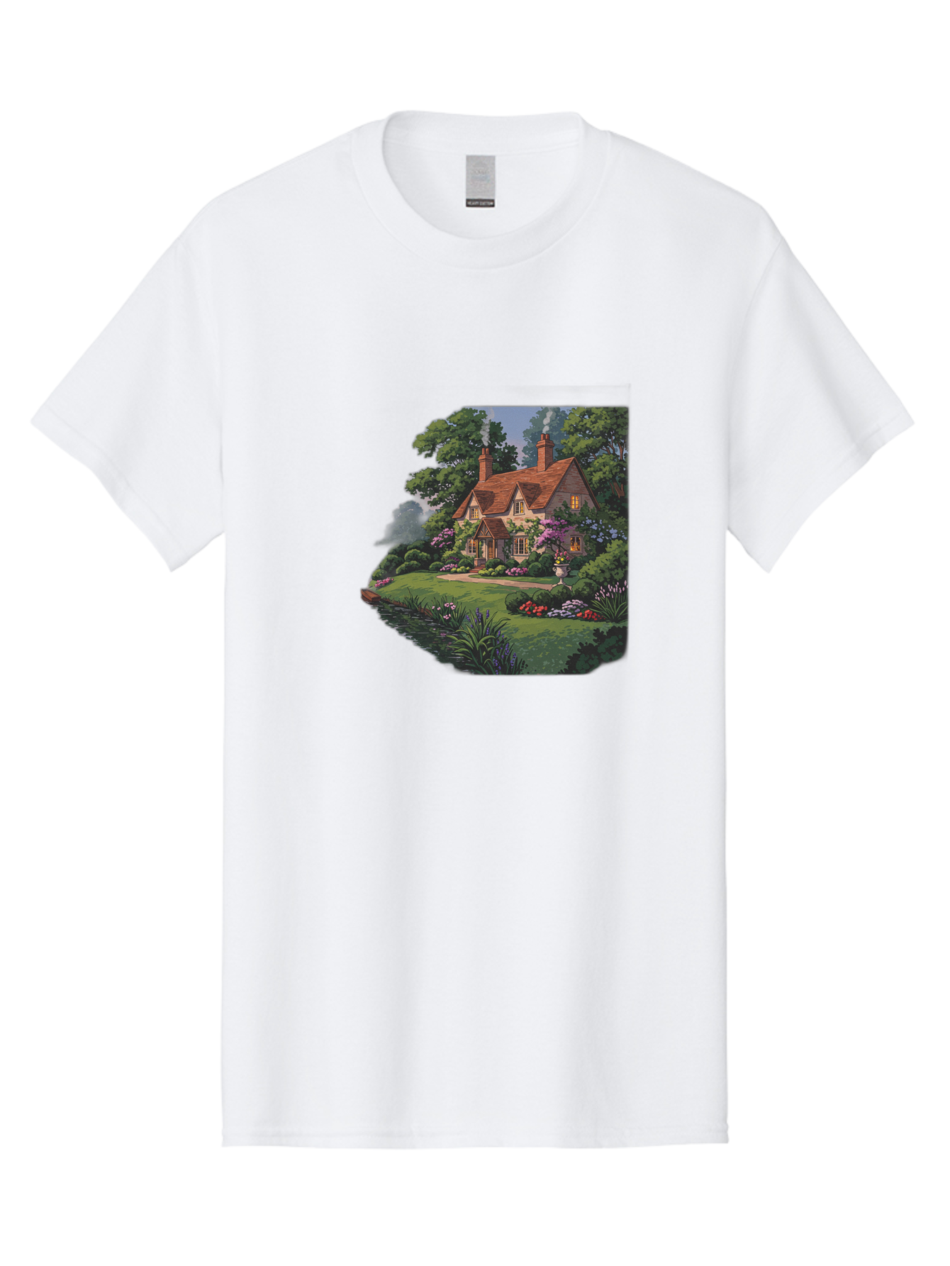 Cottage-Garden-Paradise Men'S Graphic Tee, 100% Cotton, Comfortable Casual Summer Wear, Machine Washable, Vintage Camera, Old Camera, Antique Camera, Black Camera, Classic Photography, Photography Equipment, Nostalgic Device, Film Camera, Bag344