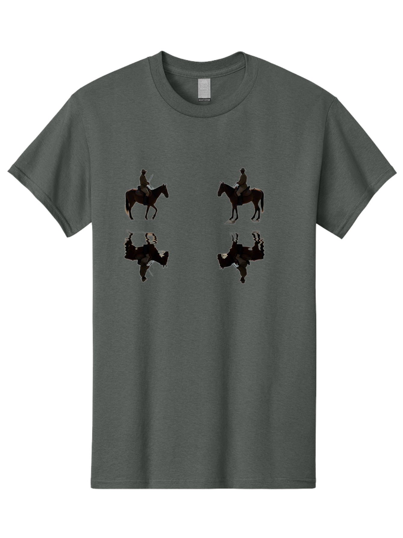 Cowboy-Silhouettes Men'S Graphic Tee, 100% Cotton, Comfortable Casual Summer Wear, Machine Washable, Vintage Camera, Old Camera, Antique Camera, Black Camera, Classic Photography, Photography Equipment, Nostalgic Device, Film Camera, Bag349