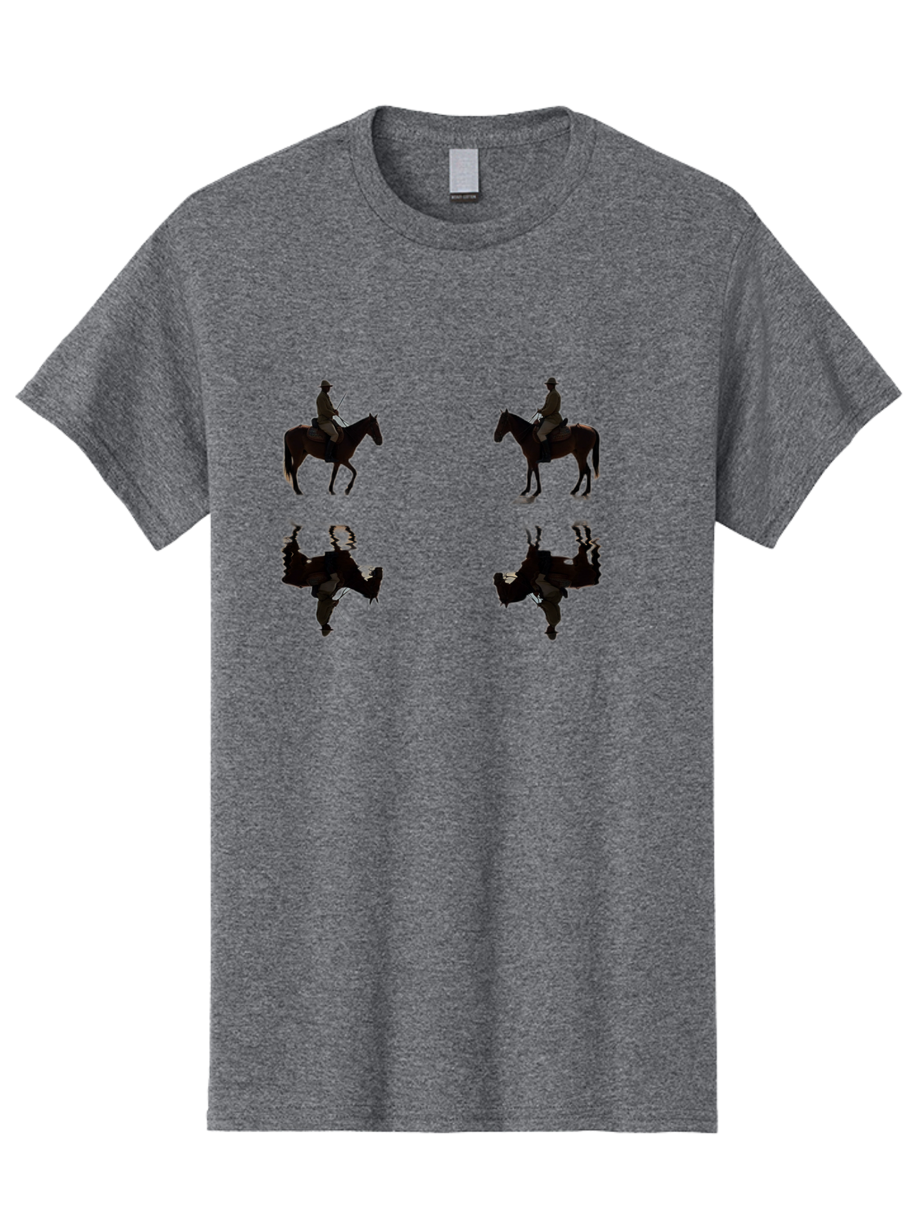Cowboy-Silhouettes Men'S Graphic Tee, 100% Cotton, Comfortable Casual Summer Wear, Machine Washable, Vintage Camera, Old Camera, Antique Camera, Black Camera, Classic Photography, Photography Equipment, Nostalgic Device, Film Camera, Bag349
