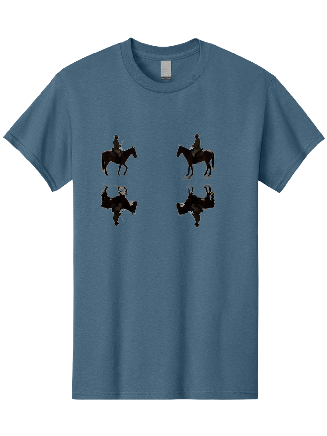 Cowboy-Silhouettes Men'S Graphic Tee, 100% Cotton, Comfortable Casual Summer Wear, Machine Washable, Vintage Camera, Old Camera, Antique Camera, Black Camera, Classic Photography, Photography Equipment, Nostalgic Device, Film Camera, Bag349