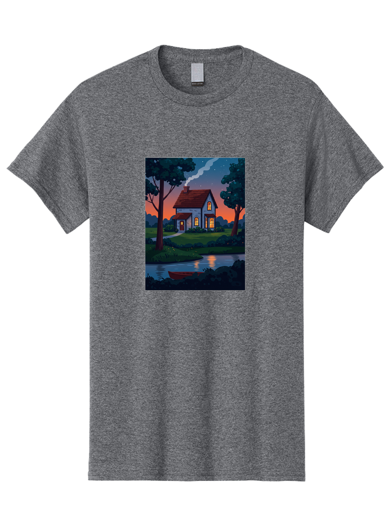 Cozy-House-By-The-River Men'S Graphic Tee, 100% Cotton, Comfortable Casual Summer Wear, Machine Washable, Vintage Camera, Old Camera, Antique Camera, Black Camera, Classic Photography, Photography Equipment, Nostalgic Device, Film Camera, Bag352
