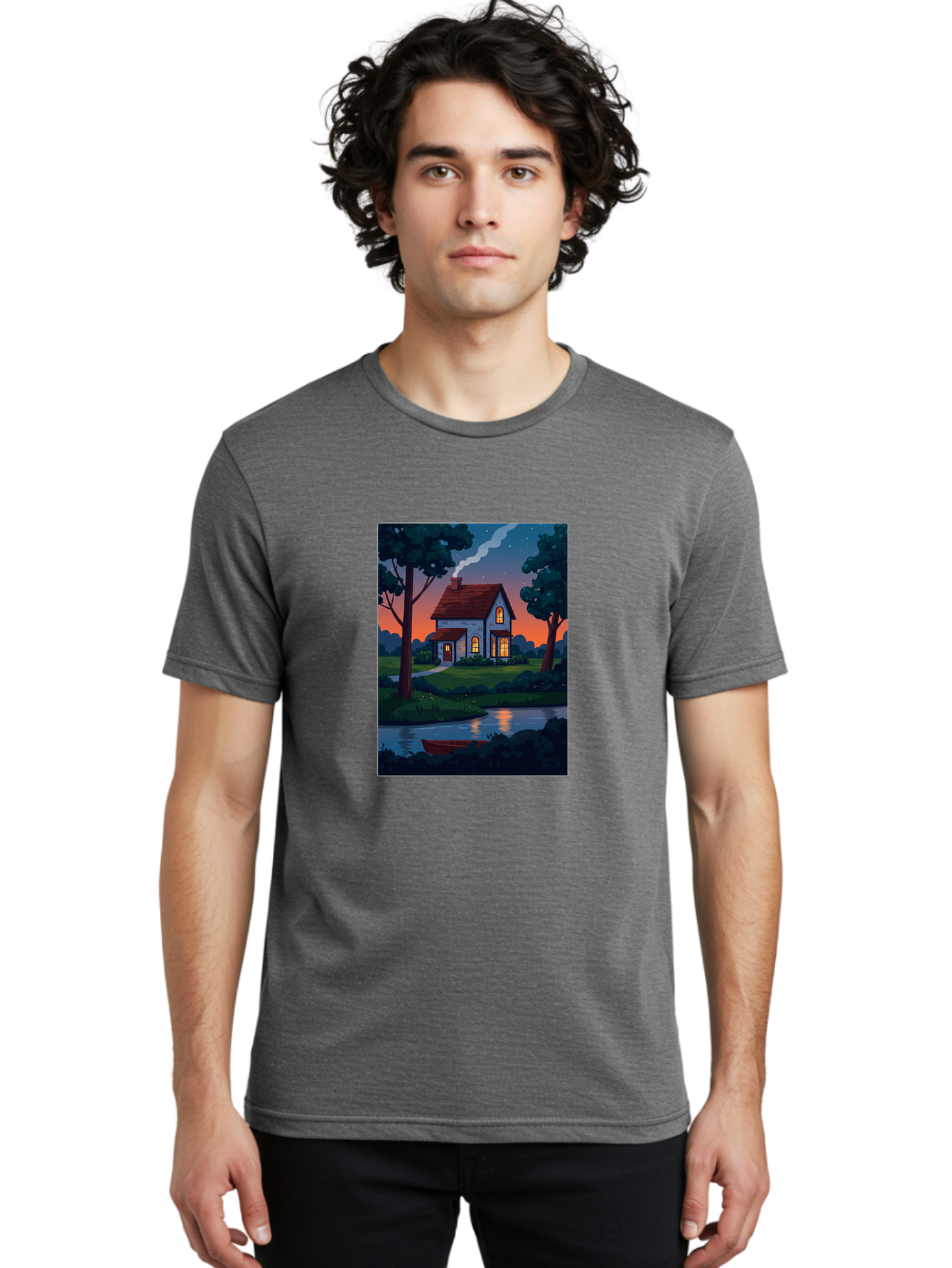 Cozy-House-By-The-River Men'S Graphic Tee, 100% Cotton, Comfortable Casual Summer Wear, Machine Washable, Vintage Camera, Old Camera, Antique Camera, Black Camera, Classic Photography, Photography Equipment, Nostalgic Device, Film Camera, Bag352