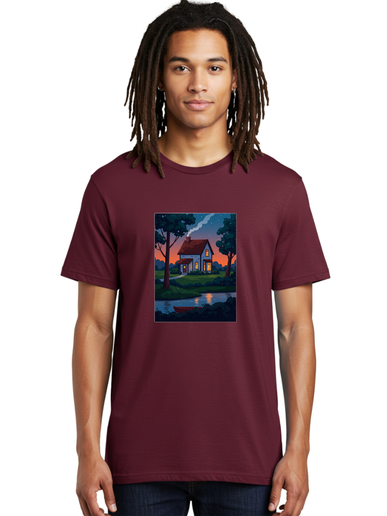 Cozy-House-By-The-River Men'S Graphic Tee, 100% Cotton, Comfortable Casual Summer Wear, Machine Washable, Vintage Camera, Old Camera, Antique Camera, Black Camera, Classic Photography, Photography Equipment, Nostalgic Device, Film Camera, Bag352