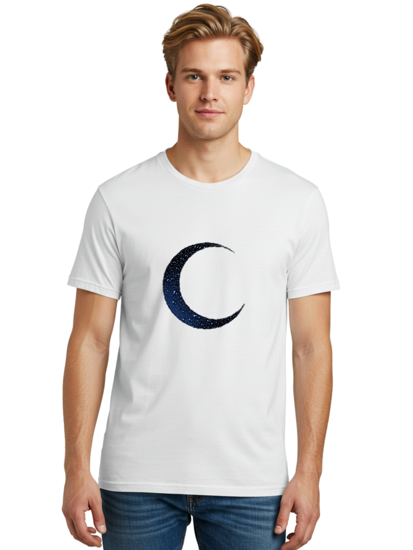 Crescent-Moon-1 Men'S Graphic Tee, 100% Cotton, Comfortable Casual Summer Wear, Machine Washable, Vintage Camera, Old Camera, Antique Camera, Black Camera, Classic Photography, Photography Equipment, Nostalgic Device, Film Camera, Camera Art Bag360