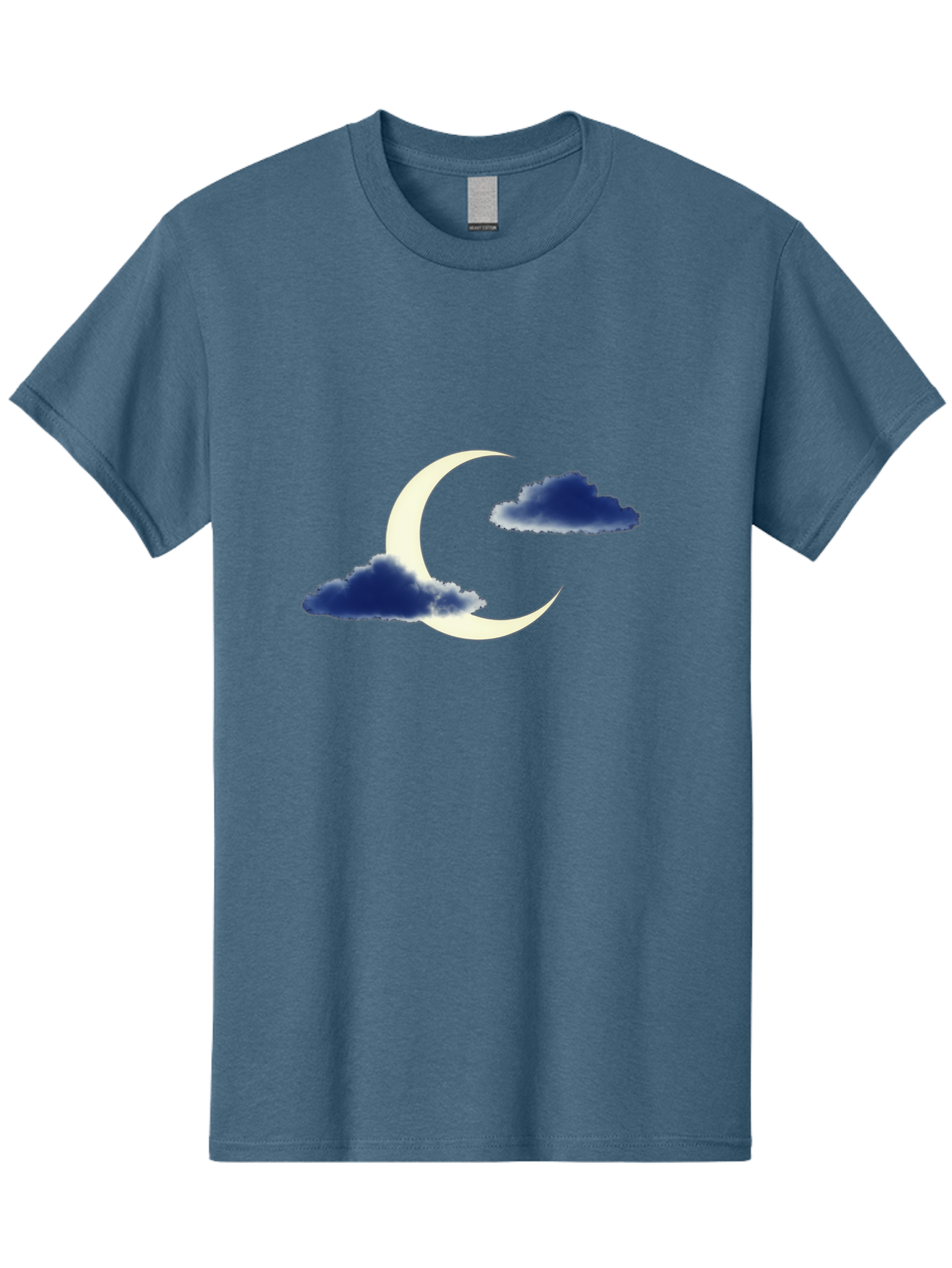 Crescent-Moon-With-Clouds Men'S Graphic Tee, 100% Cotton, Comfortable Casual Summer Wear, Machine Washable, Vintage Camera, Old Camera, Antique Camera, Black Camera, Classic Photography, Photography Equipment, Nostalgic Device, Film Camera, Bag362