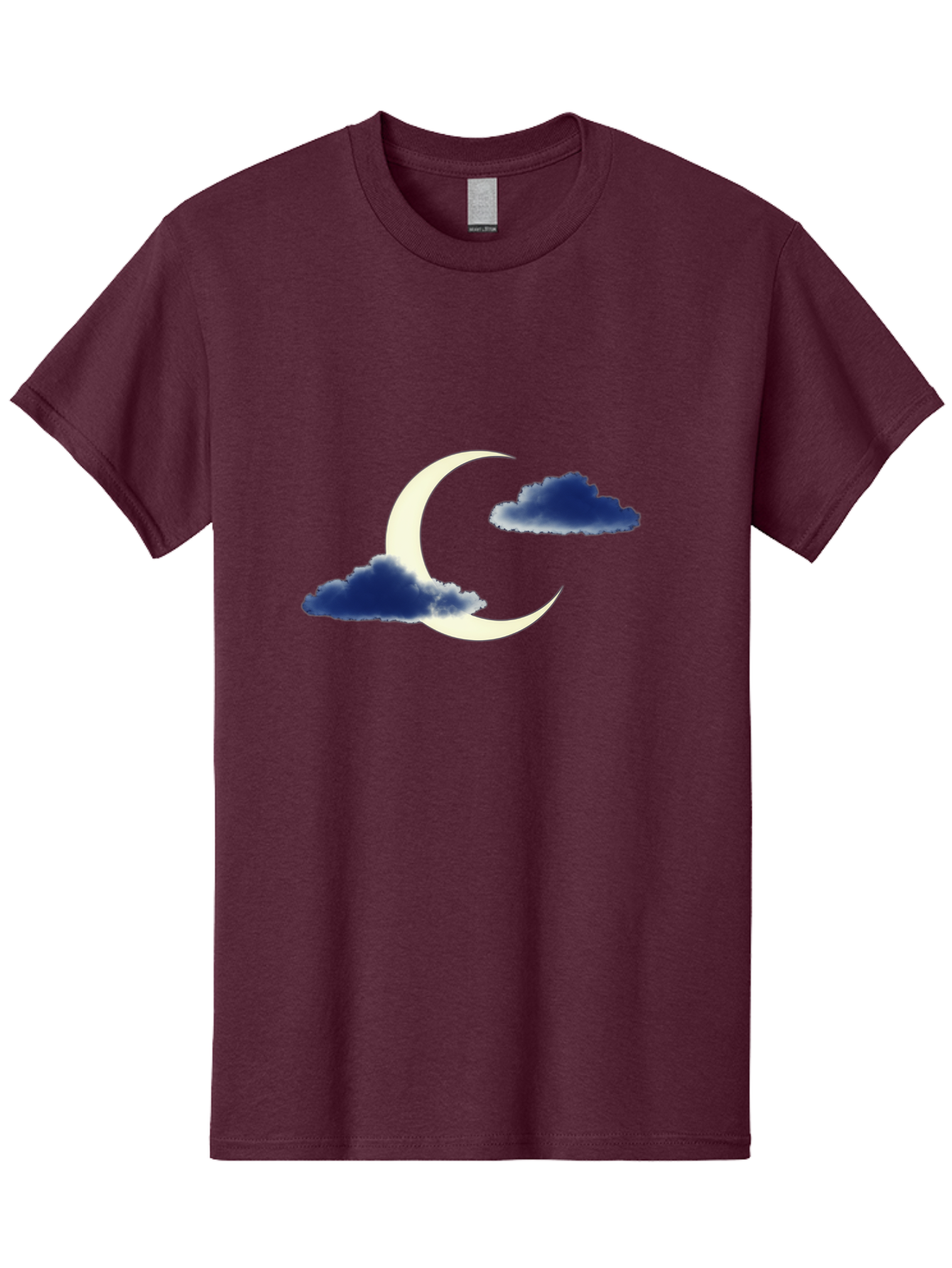 Crescent-Moon-With-Clouds Men'S Graphic Tee, 100% Cotton, Comfortable Casual Summer Wear, Machine Washable, Vintage Camera, Old Camera, Antique Camera, Black Camera, Classic Photography, Photography Equipment, Nostalgic Device, Film Camera, Bag362