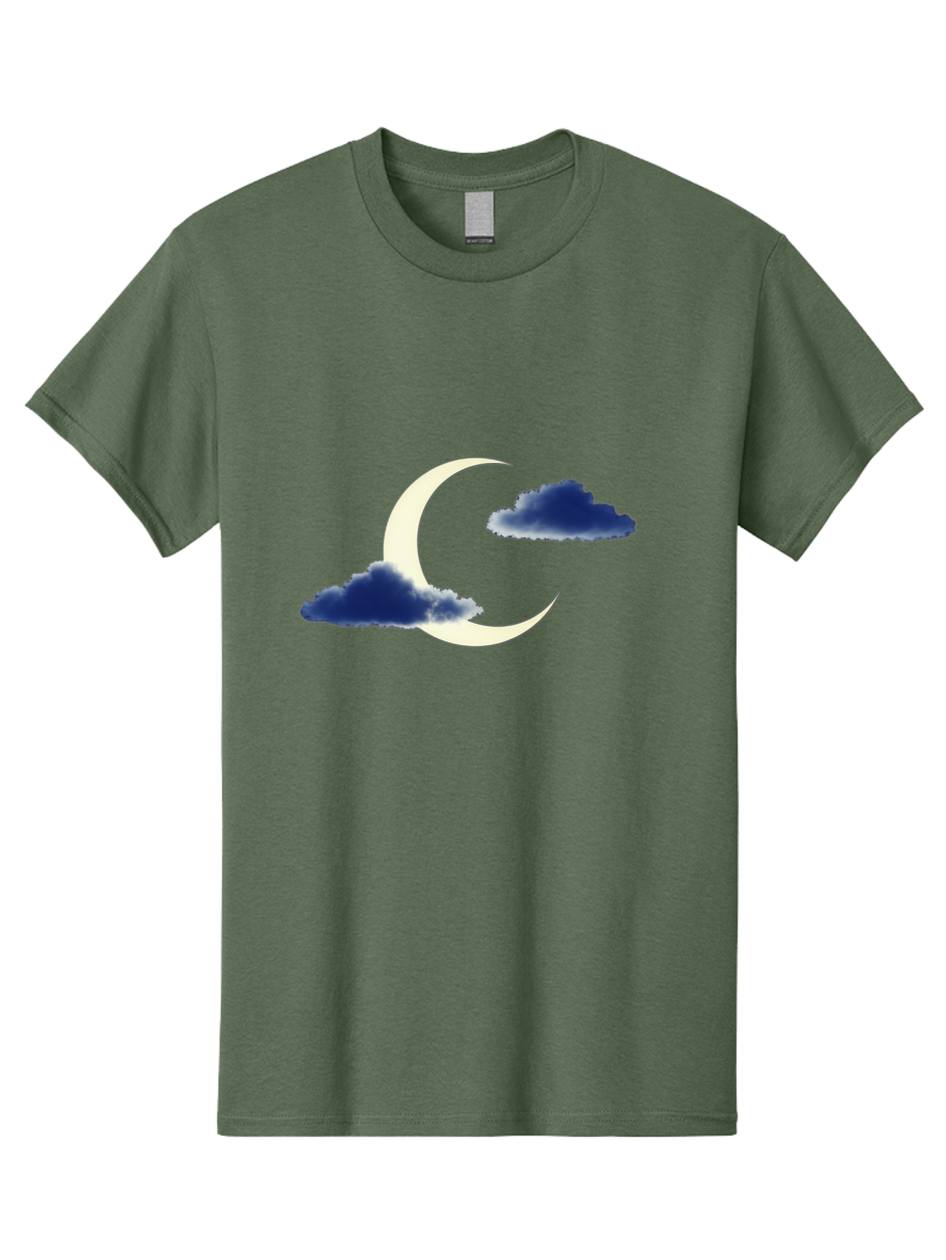 Crescent-Moon-With-Clouds Men'S Graphic Tee, 100% Cotton, Comfortable Casual Summer Wear, Machine Washable, Vintage Camera, Old Camera, Antique Camera, Black Camera, Classic Photography, Photography Equipment, Nostalgic Device, Film Camera, Bag362