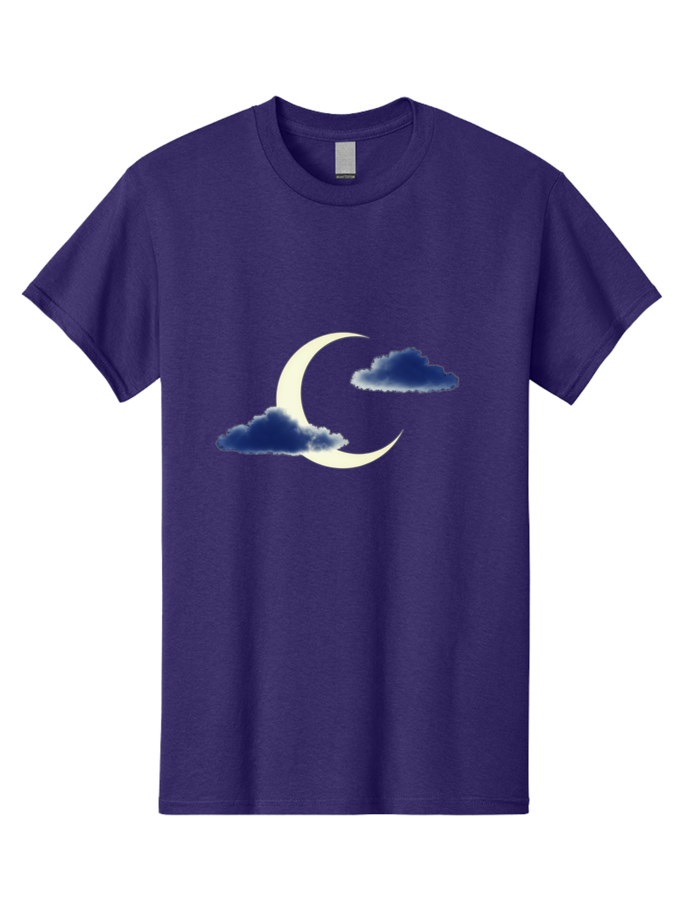 Crescent-Moon-With-Clouds Men'S Graphic Tee, 100% Cotton, Comfortable Casual Summer Wear, Machine Washable, Vintage Camera, Old Camera, Antique Camera, Black Camera, Classic Photography, Photography Equipment, Nostalgic Device, Film Camera, Bag362