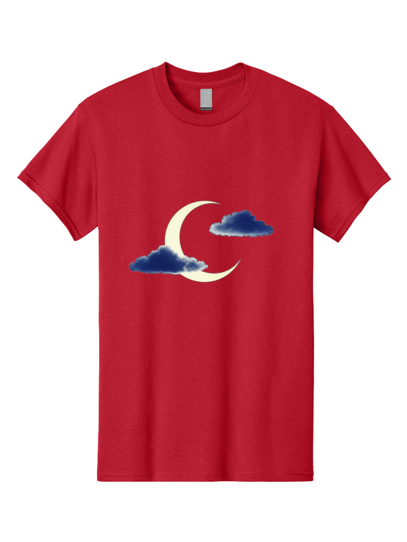 Crescent-Moon-With-Clouds Men'S Graphic Tee, 100% Cotton, Comfortable Casual Summer Wear, Machine Washable, Vintage Camera, Old Camera, Antique Camera, Black Camera, Classic Photography, Photography Equipment, Nostalgic Device, Film Camera, Bag362
