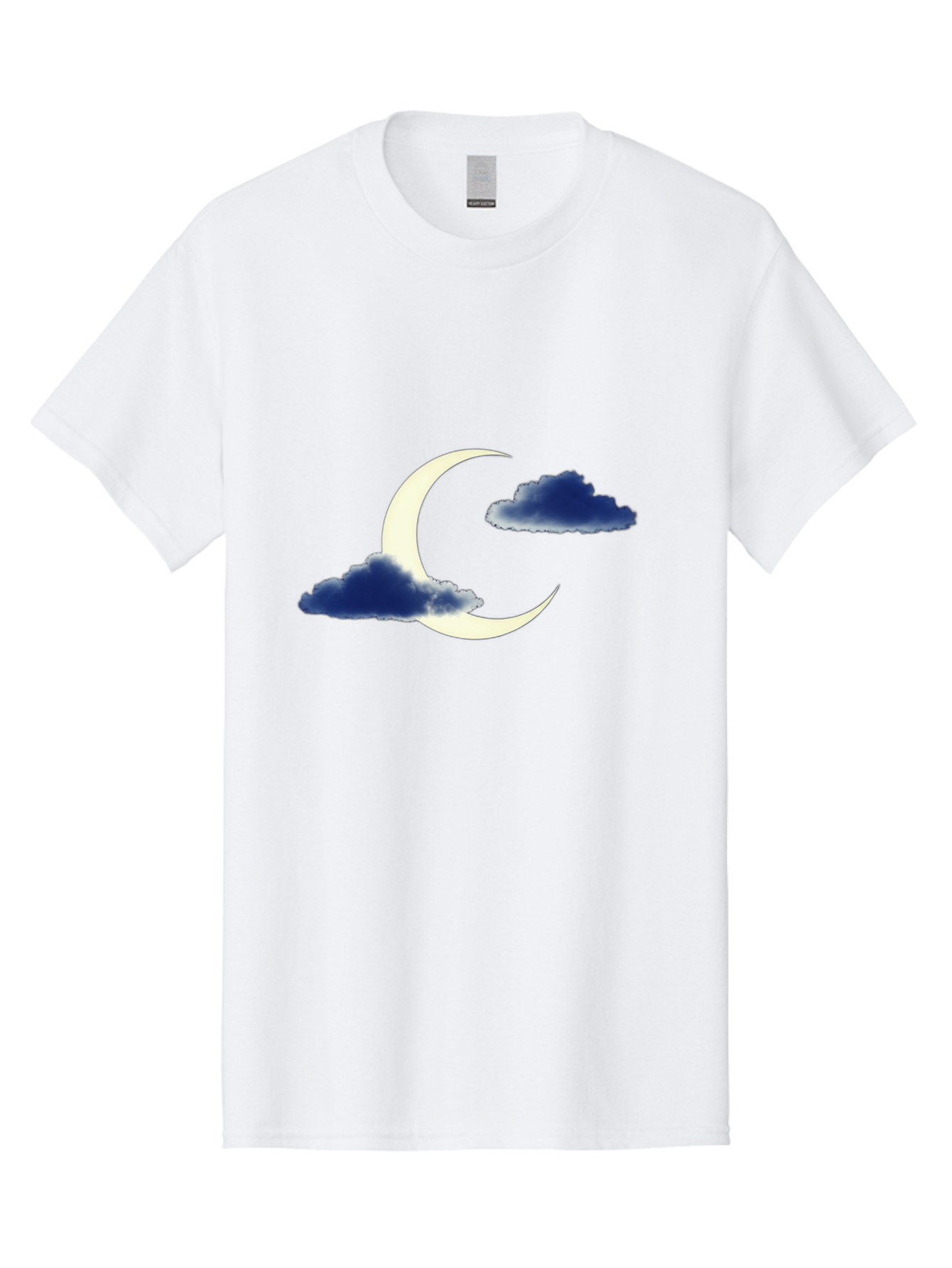 Crescent-Moon-With-Clouds Men'S Graphic Tee, 100% Cotton, Comfortable Casual Summer Wear, Machine Washable, Vintage Camera, Old Camera, Antique Camera, Black Camera, Classic Photography, Photography Equipment, Nostalgic Device, Film Camera, Bag362