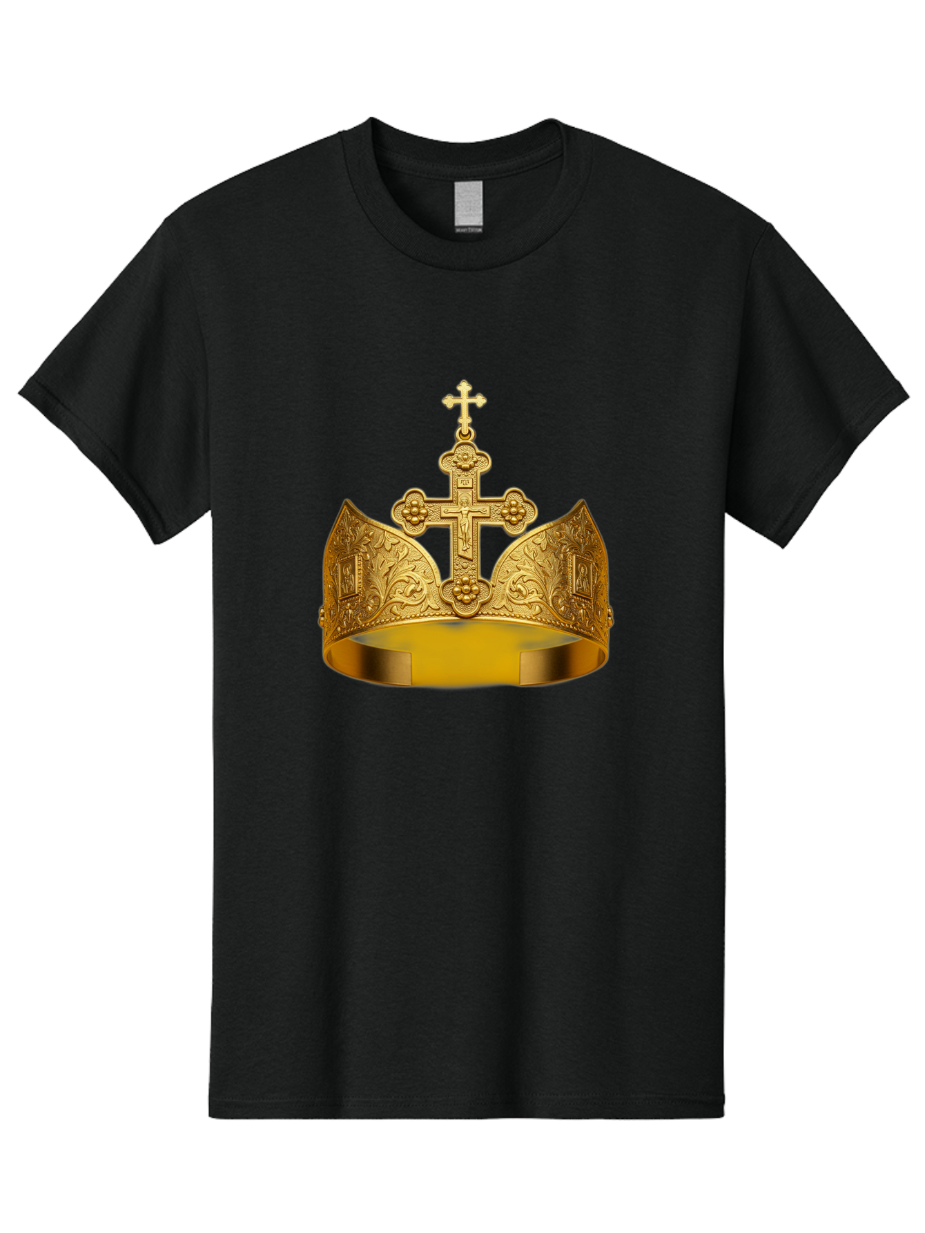Crown-With-Cross Men'S Graphic Tee, 100% Cotton, Comfortable Casual Summer Wear, Machine Washable, Vintage Camera, Old Camera, Antique Camera, Black Camera, Classic Photography, Photography Equipment, Nostalgic Device, Film Camera, Camera Art Bag365