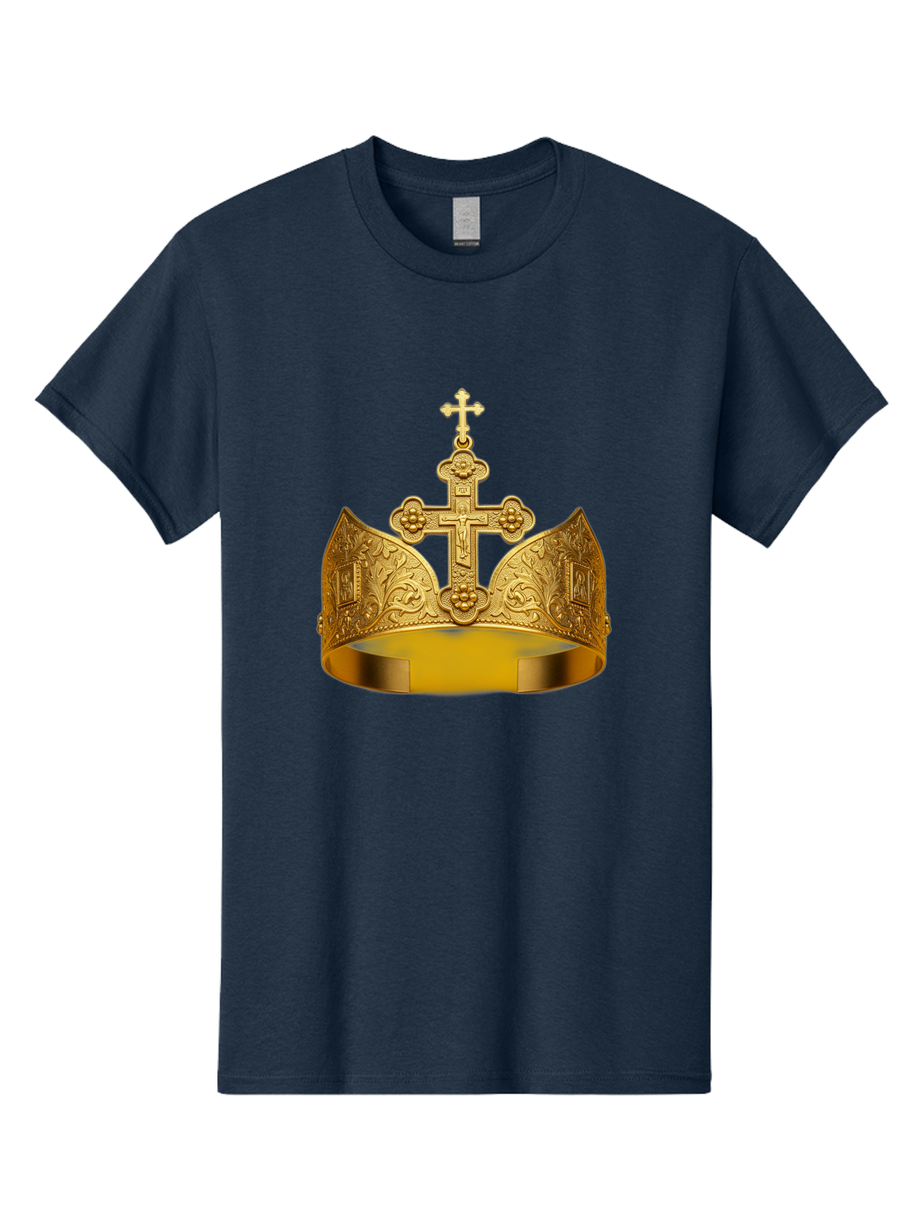 Crown-With-Cross Men'S Graphic Tee, 100% Cotton, Comfortable Casual Summer Wear, Machine Washable, Vintage Camera, Old Camera, Antique Camera, Black Camera, Classic Photography, Photography Equipment, Nostalgic Device, Film Camera, Camera Art Bag365